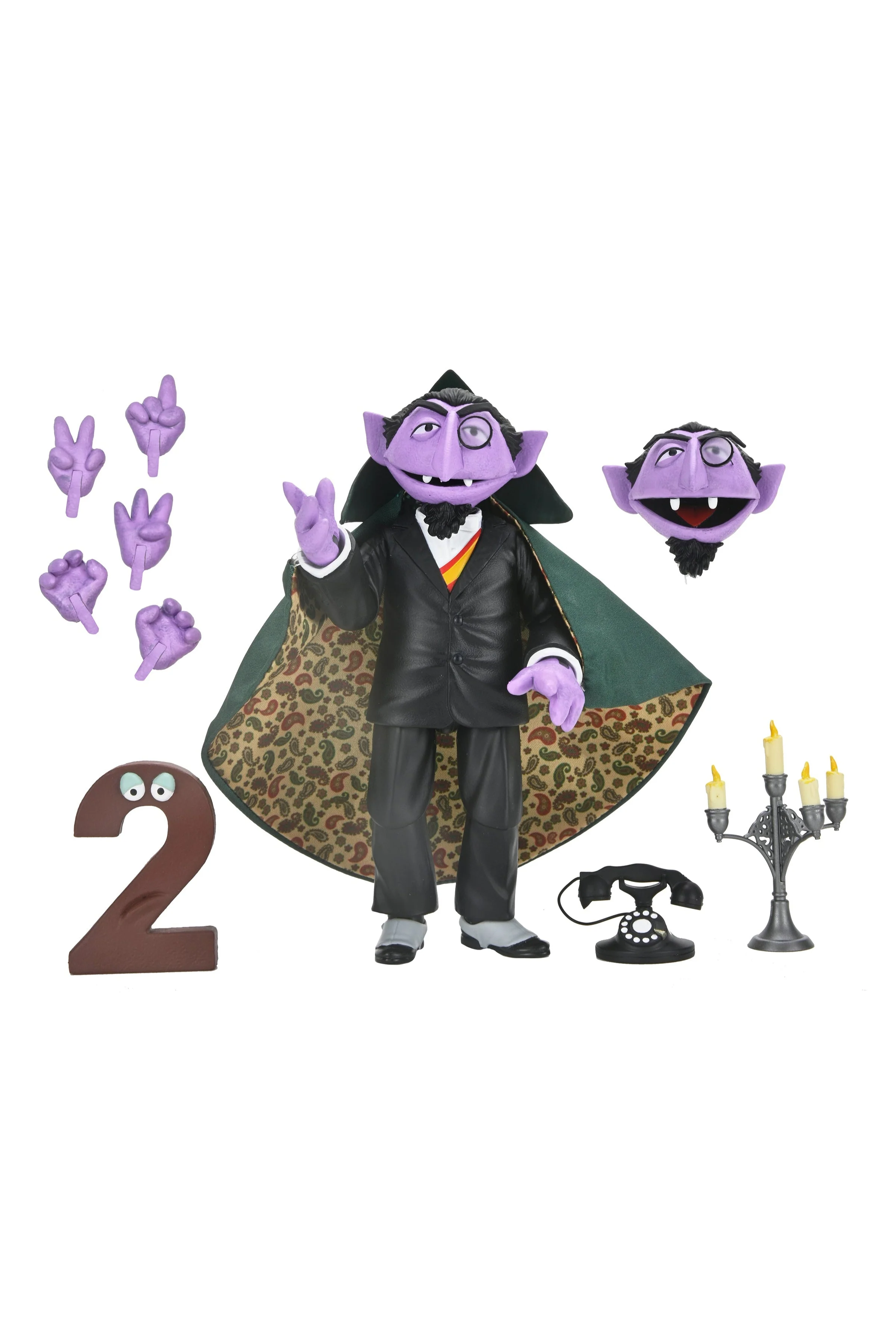 Sesame Street - Ultimate The Count 7ā Scale Action Figure - Image 4