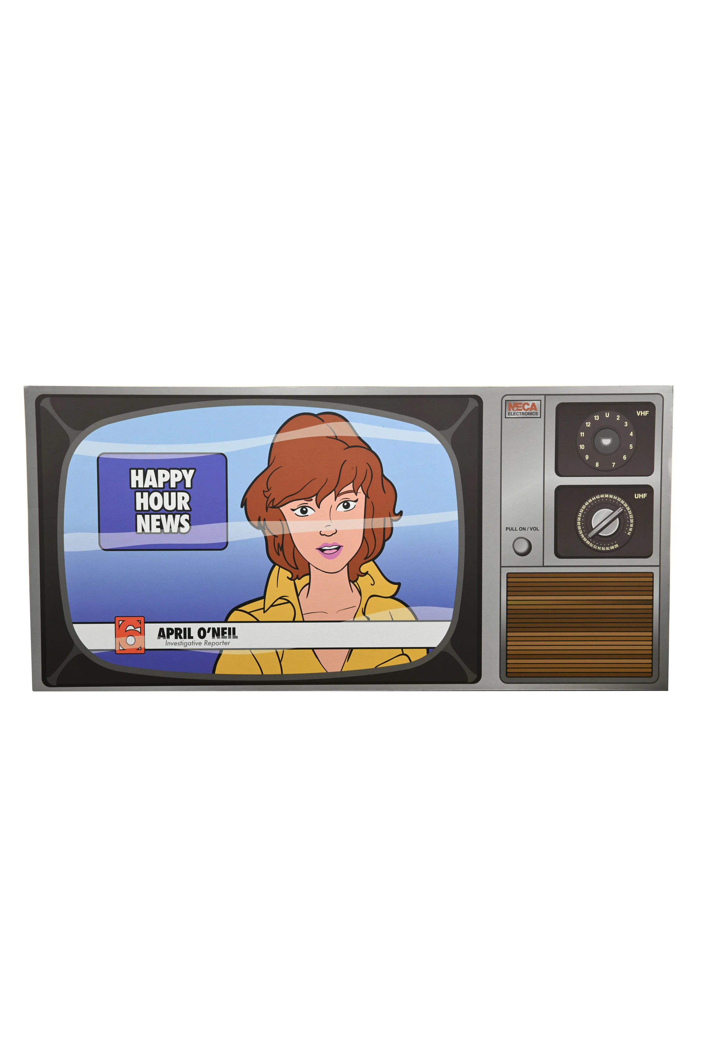 Teenage Mutant Ninja Turtles (1987 Cartoon) - Channel 6 Newsroom 7” Scale Action Figure 4-Pack - Image 26