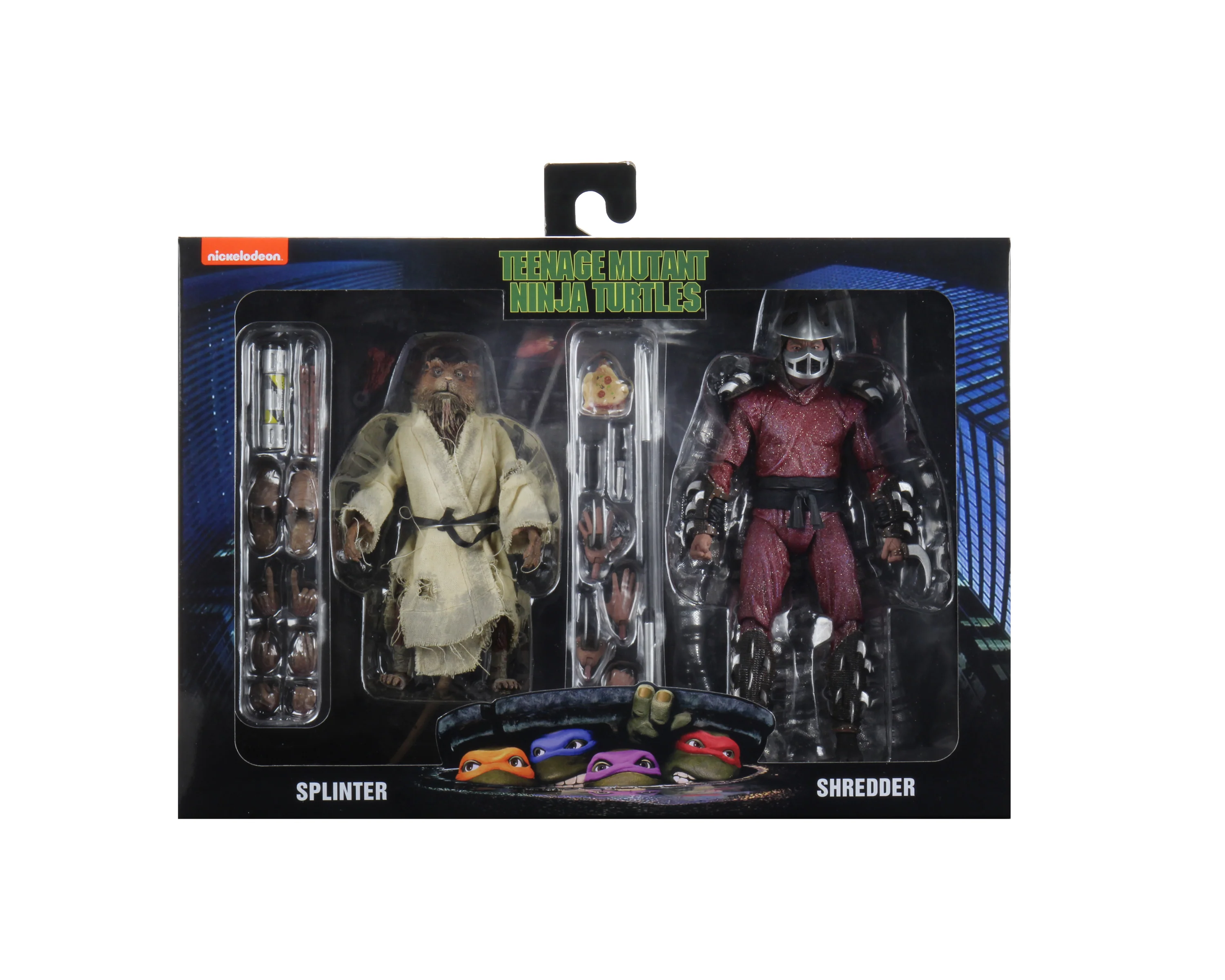 Teenage Mutant Ninja Turtles (1990 Movie) - Shredder & Splinter 7" Scale Action Figure (2-Pack) - Image 13