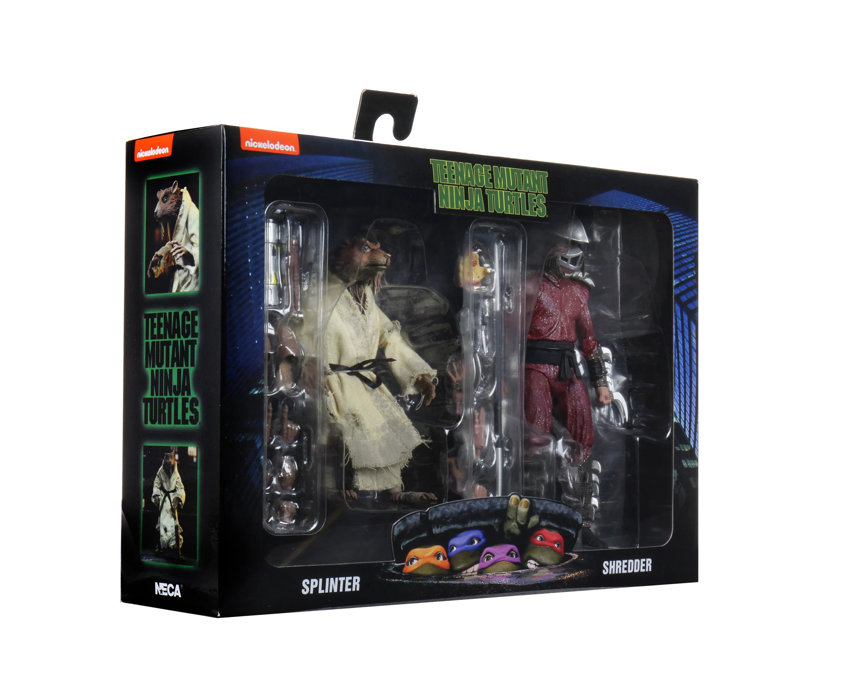 Teenage Mutant Ninja Turtles (1990 Movie) - Shredder & Splinter 7" Scale Action Figure (2-Pack) - Image 15
