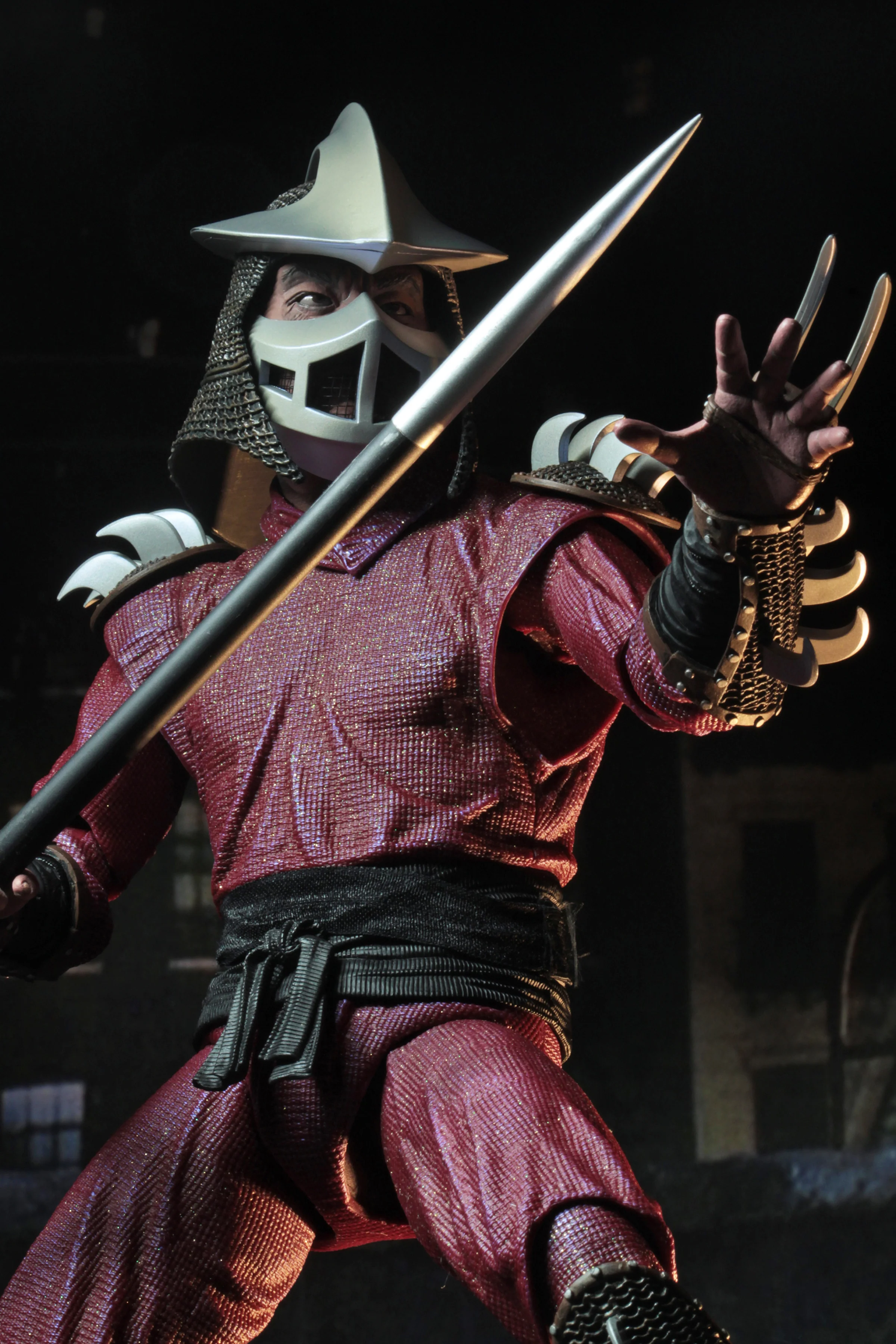 Teenage Mutant Ninja Turtles (1990 Movie) - Shredder & Splinter 7" Scale Action Figure (2-Pack) - Image 4