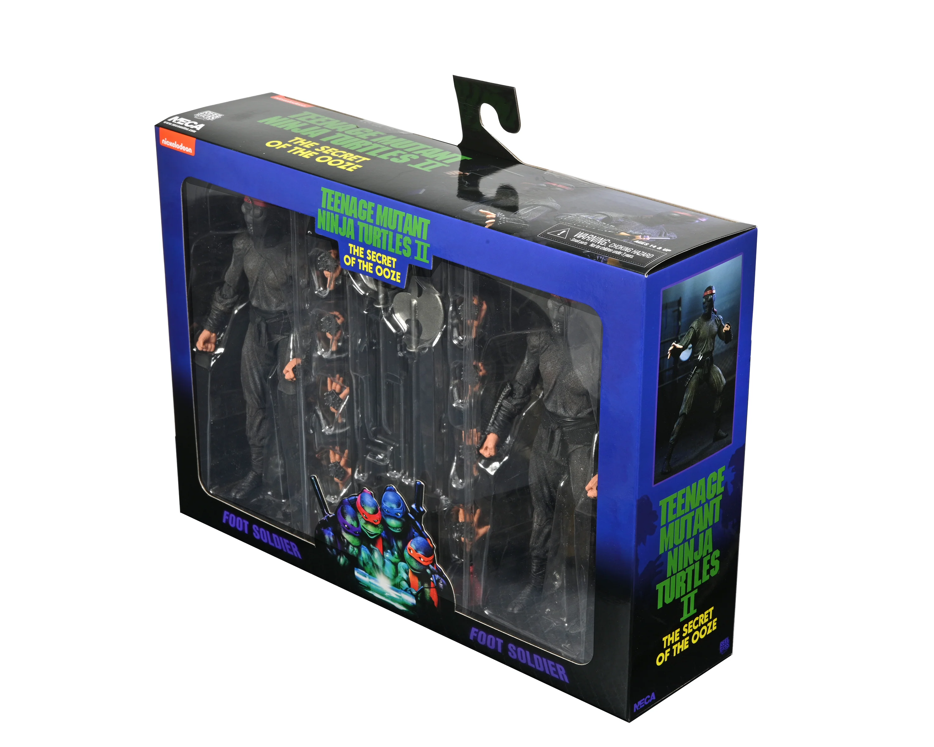 Teenage Mutant Ninja Turtles 2 - Foot Soldier with Weapons Rack 7” Scale Action Figures (2-Pack) - Image 11