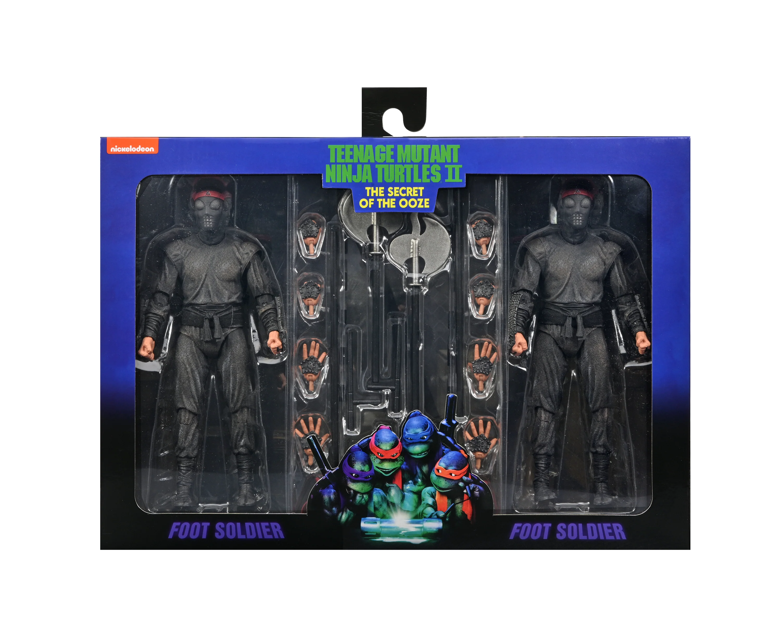 Teenage Mutant Ninja Turtles 2 - Foot Soldier with Weapons Rack 7” Scale Action Figures (2-Pack) - Image 8