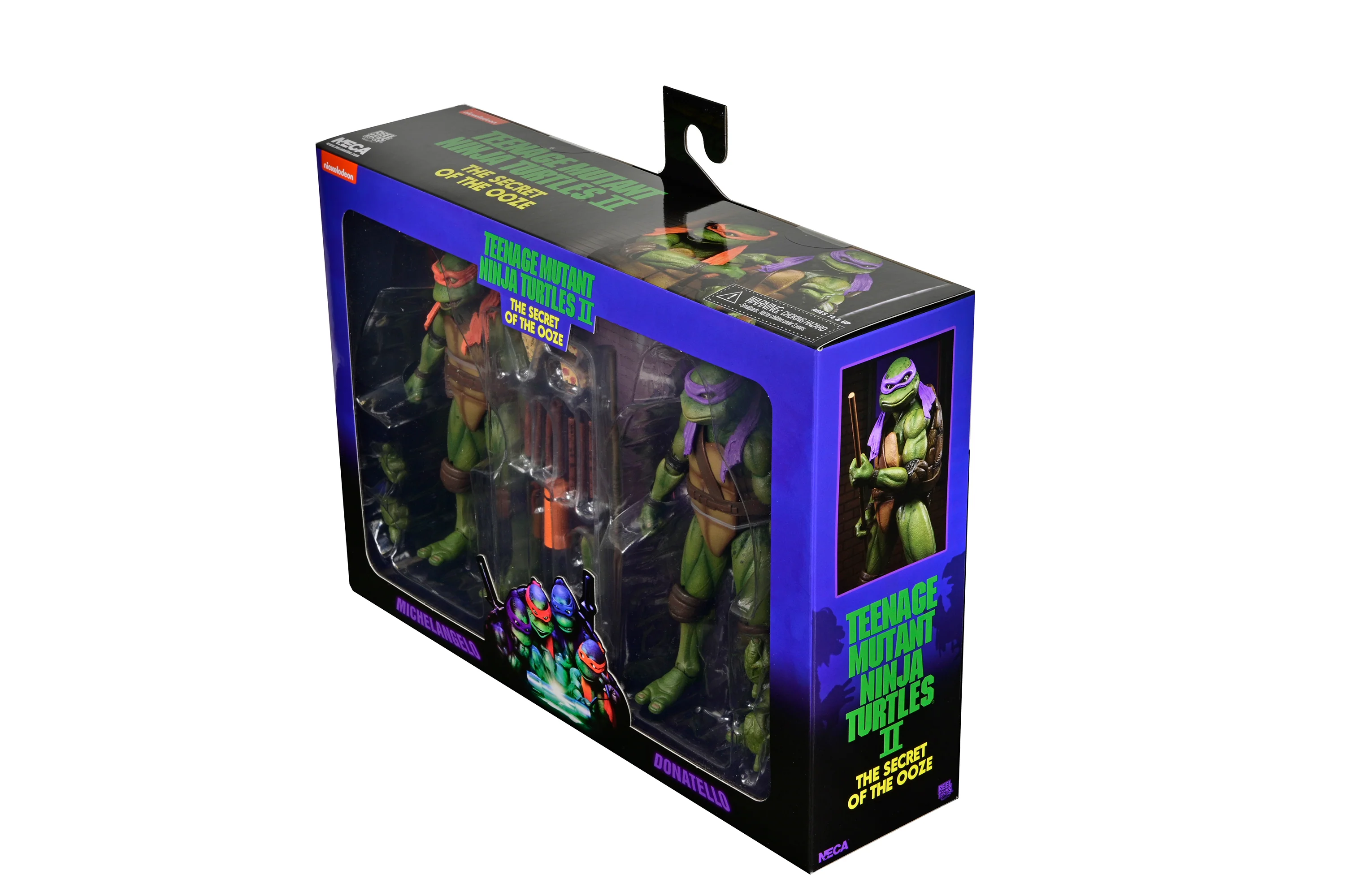 Teenage Mutant Ninja Turtles 2: Secret of the Ooze - Donatello & Michelangelo 7” Scale Action Figures (2-Pack) - Image 32