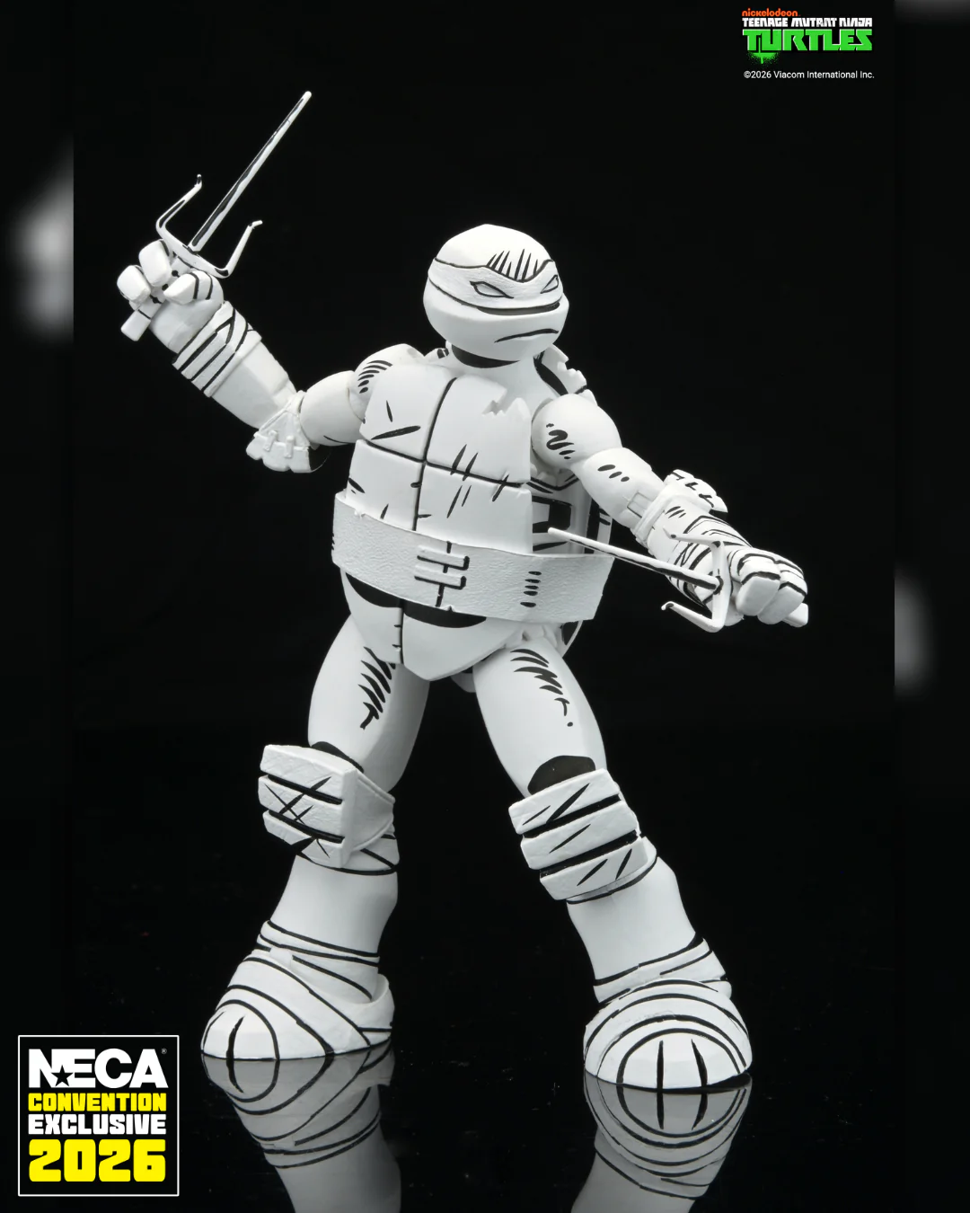 Teenage Mutant Ninja Turtles (2012 Cartoon) - Sketch Turtles 7" Scale Action Figure 4-Pack (2026 CON EXCLUSIVE) - Image 3