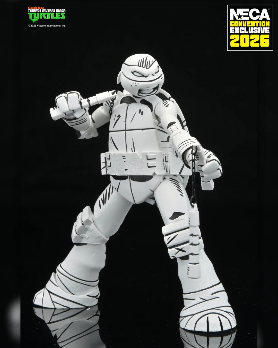 Teenage Mutant Ninja Turtles (2012 Cartoon) - Sketch Turtles 7" Scale Action Figure 4-Pack (2026 CON EXCLUSIVE) - Image 8