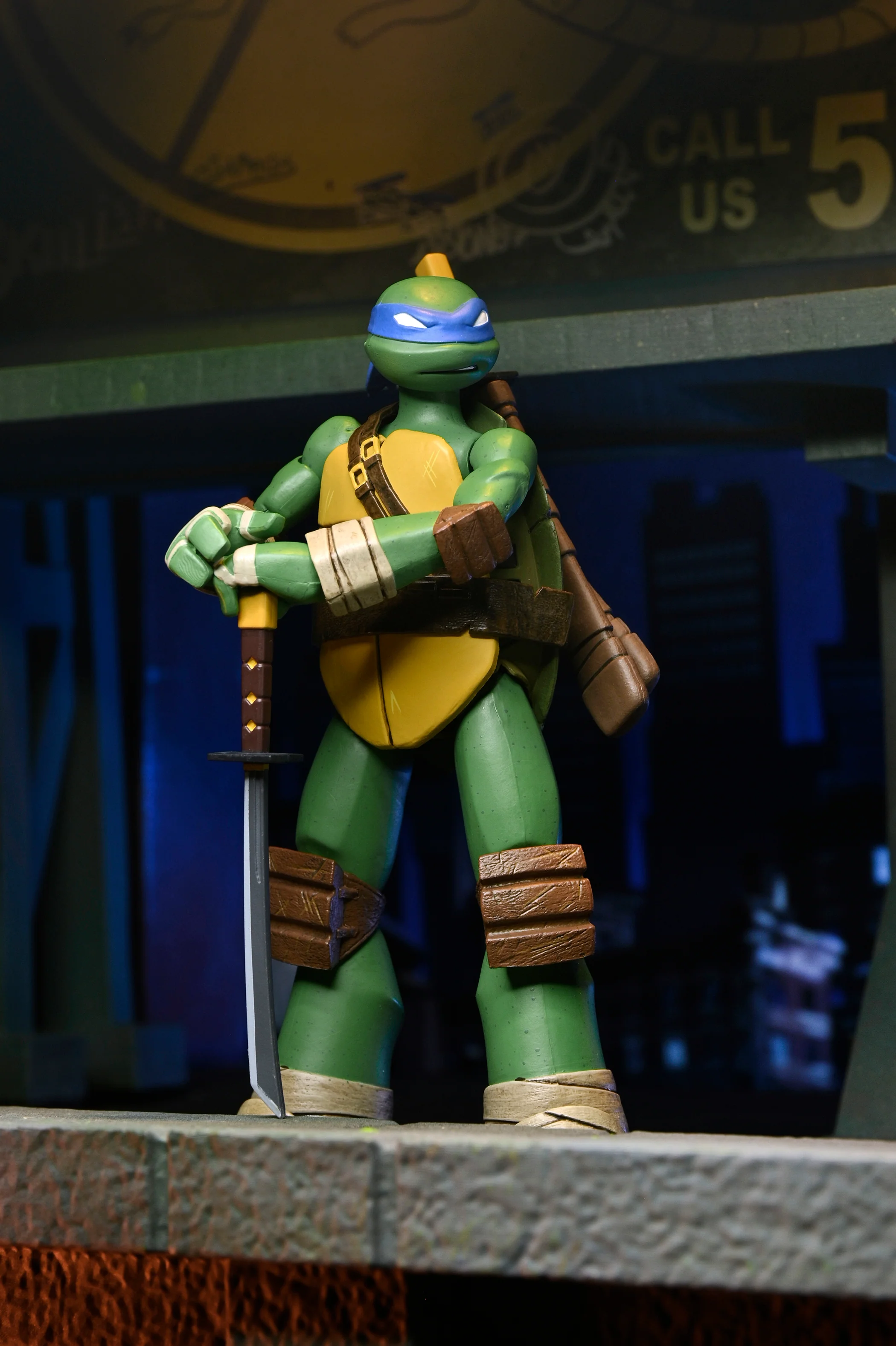 Teenage Mutant Ninja Turtles (2012 Cartoon) - Ultimate Leonardo, Donatello, Michelangelo & Raphael 7" Scale Action Figure Bundle - Image 4