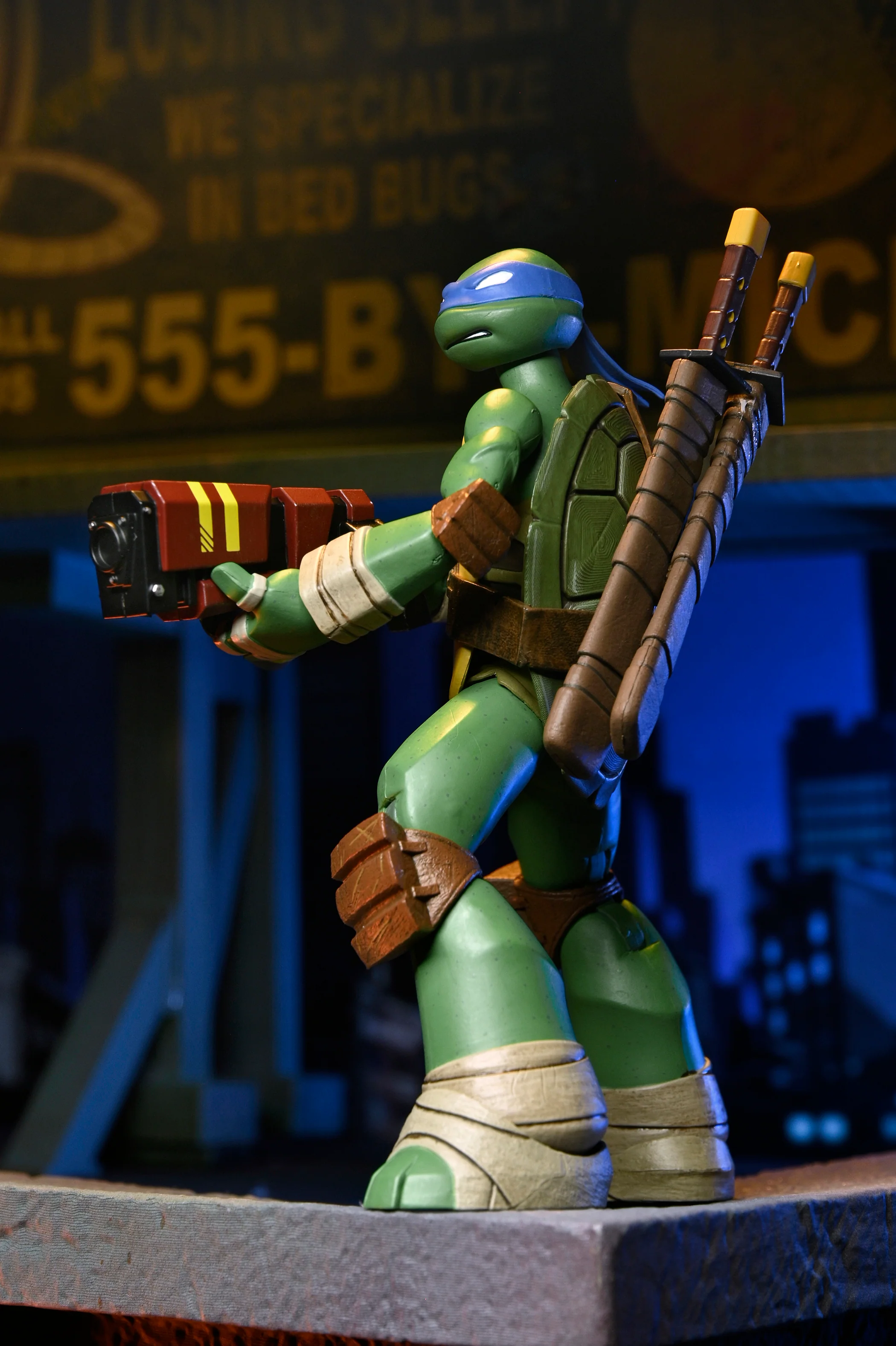 Teenage Mutant Ninja Turtles (2012 Cartoon) - Ultimate Leonardo, Donatello, Michelangelo & Raphael 7" Scale Action Figure Bundle - Image 6