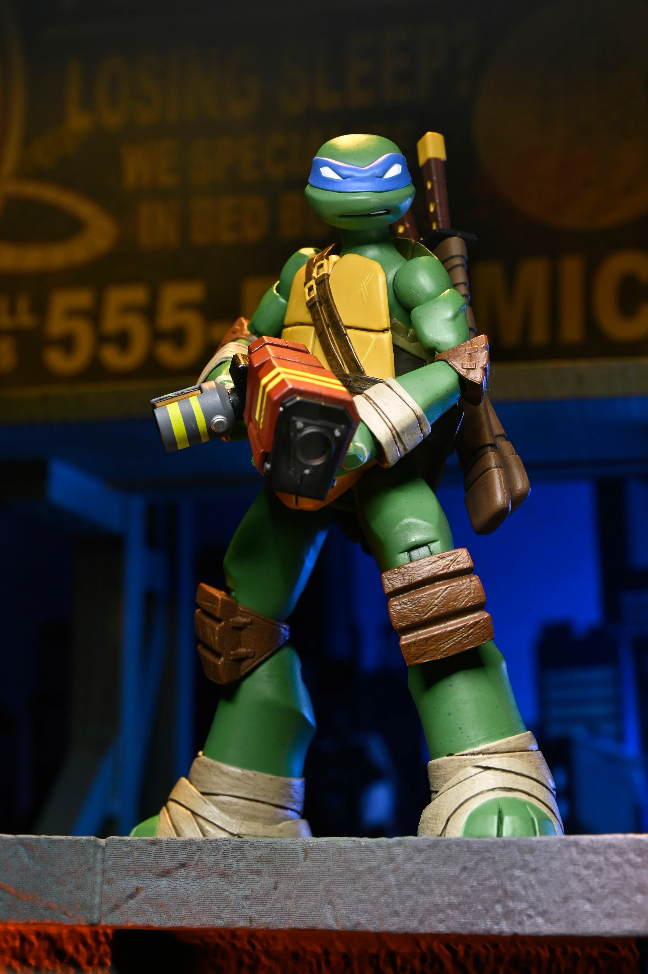 Teenage Mutant Ninja Turtles (2012 Cartoon) - Ultimate Leonardo, Donatello, Michelangelo & Raphael 7" Scale Action Figure Bundle - Image 7