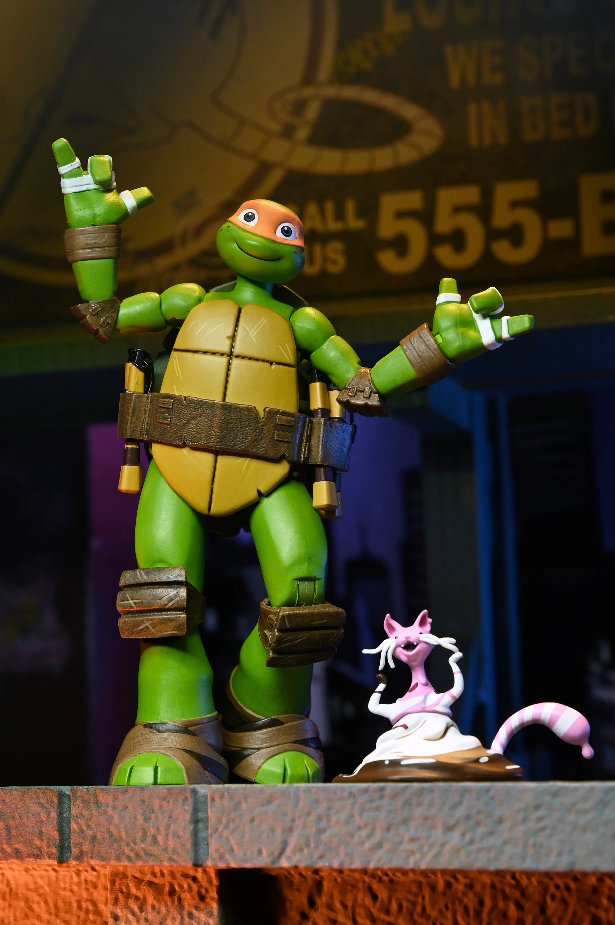 Teenage Mutant Ninja Turtles (2012 Cartoon) - Ultimate Leonardo, Donatello, Michelangelo & Raphael 7" Scale Action Figure Bundle - Image 9