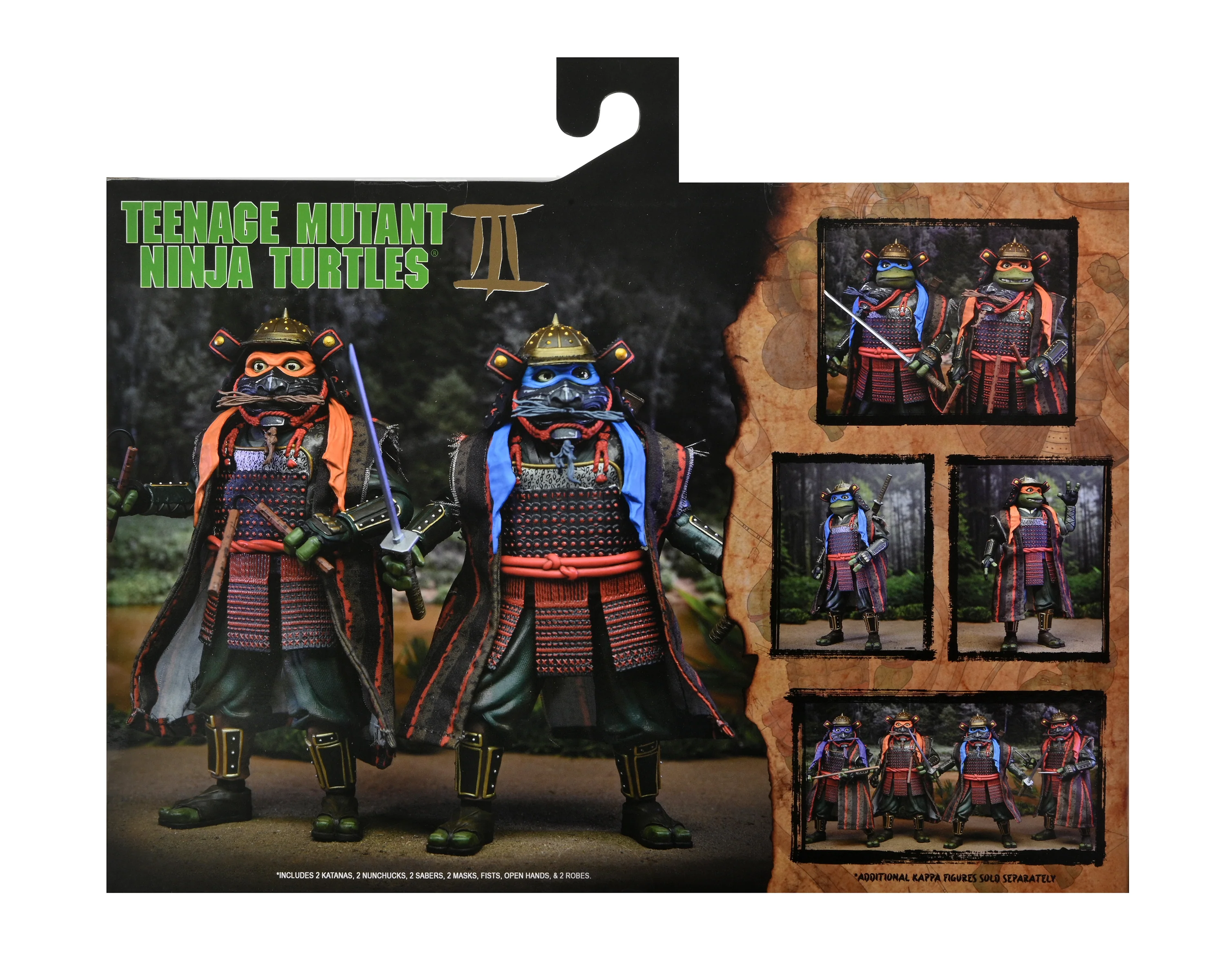 Teenage Mutant Ninja Turtles 3 - Leonardo and Michelangelo 7" Scale Action Figures (2-Pack) - Image 11