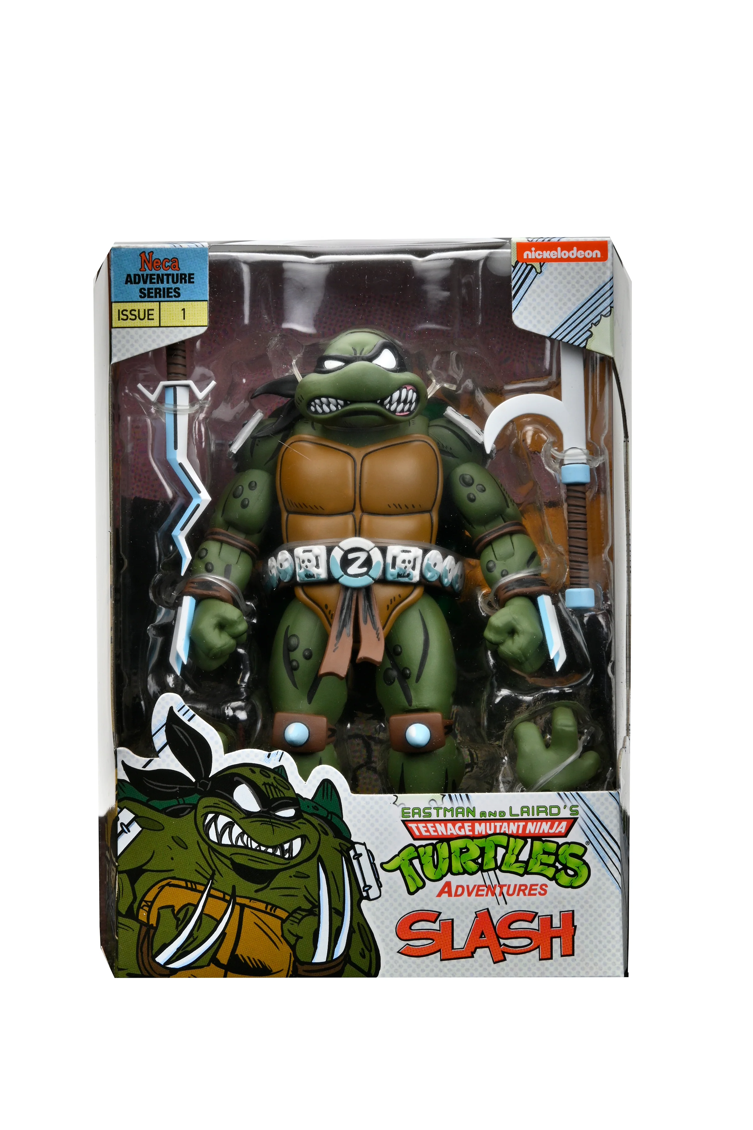 Teenage Mutant Ninja Turtles Adventures (Archie Comics) - Slash 7” Scale Action Figure - Image 14