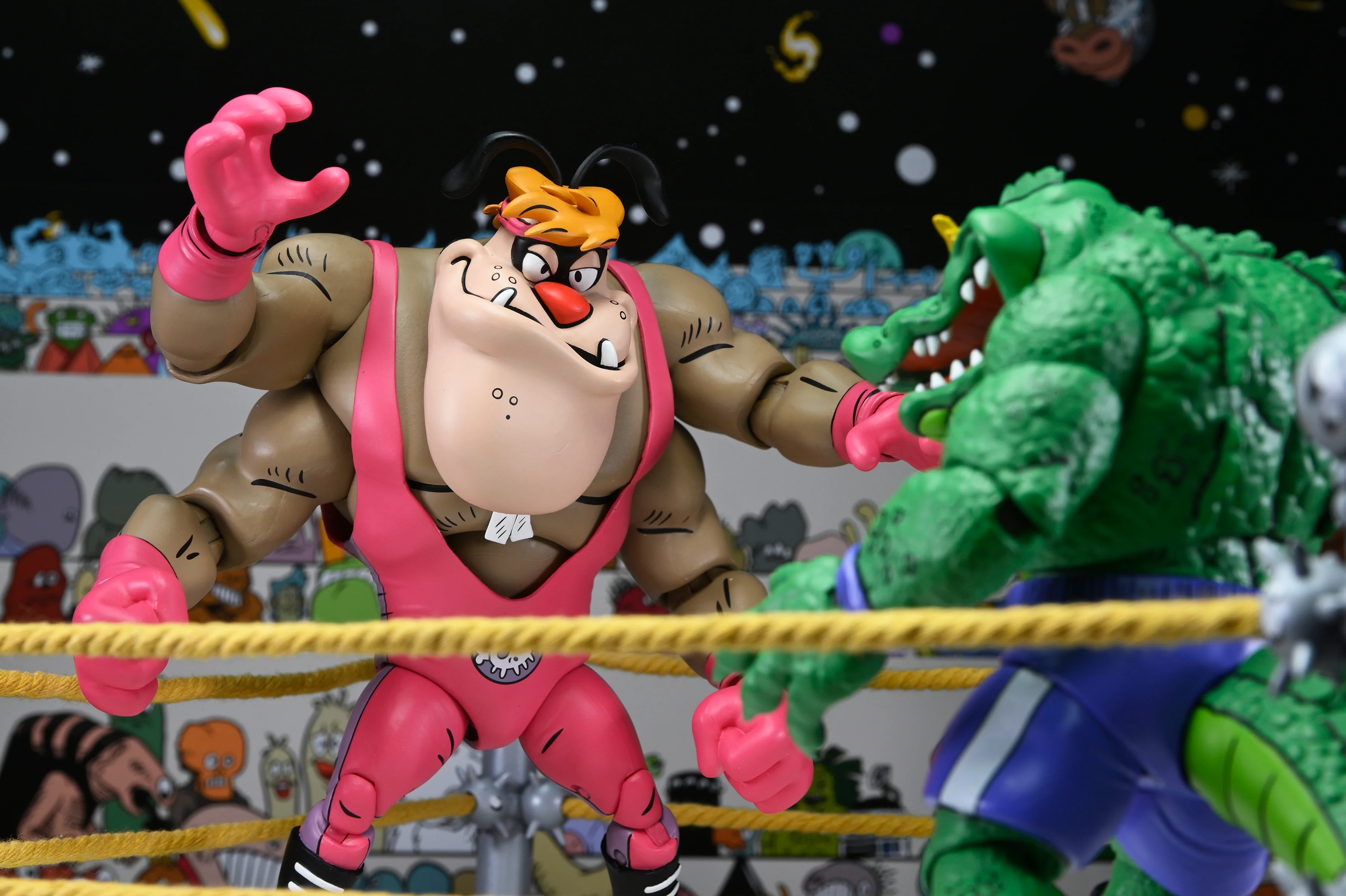 Teenage Mutant Ninja Turtles (Archie Comics) - Stump Wrestling Action Figure Bundle - Image 22