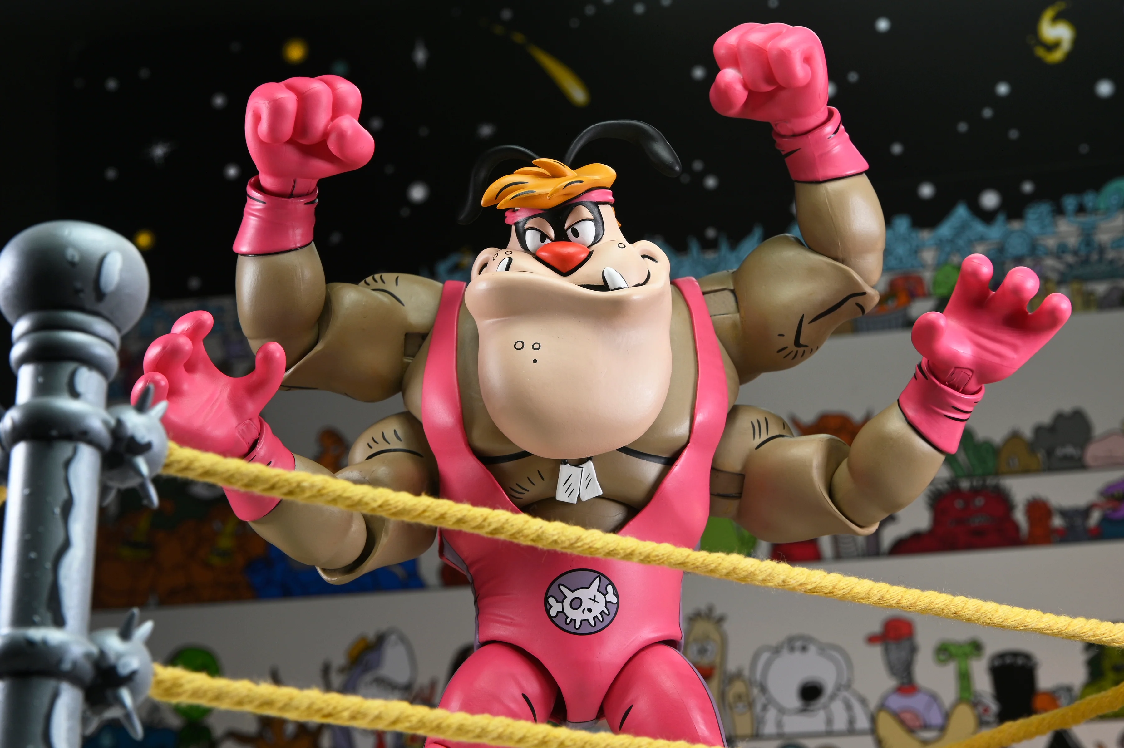 Teenage Mutant Ninja Turtles (Archie Comics) - Stump Wrestling Action Figure Bundle - Image 23