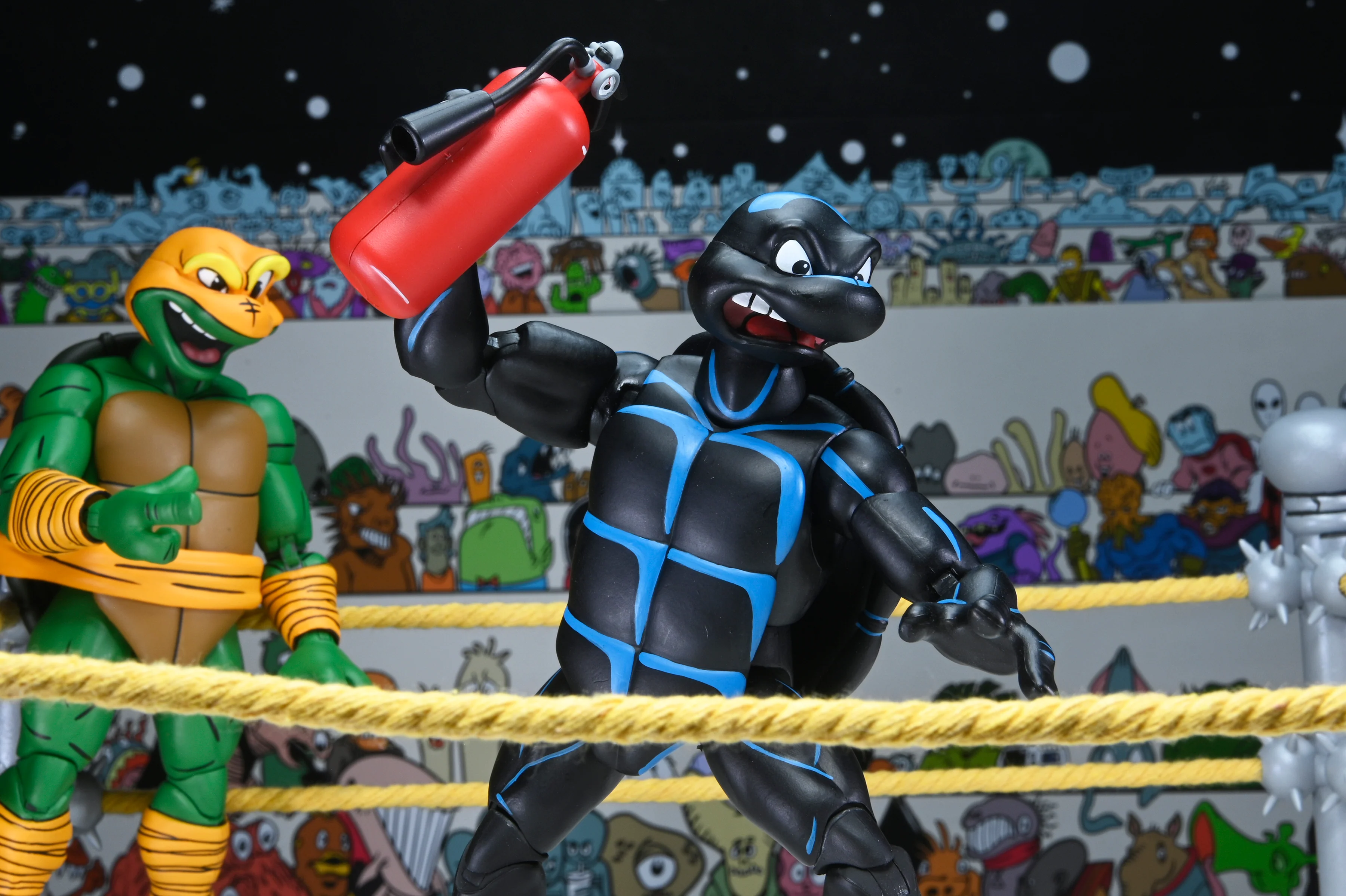Teenage Mutant Ninja Turtles (Archie Comics) - Stump Wrestling Action Figure Bundle - Image 30