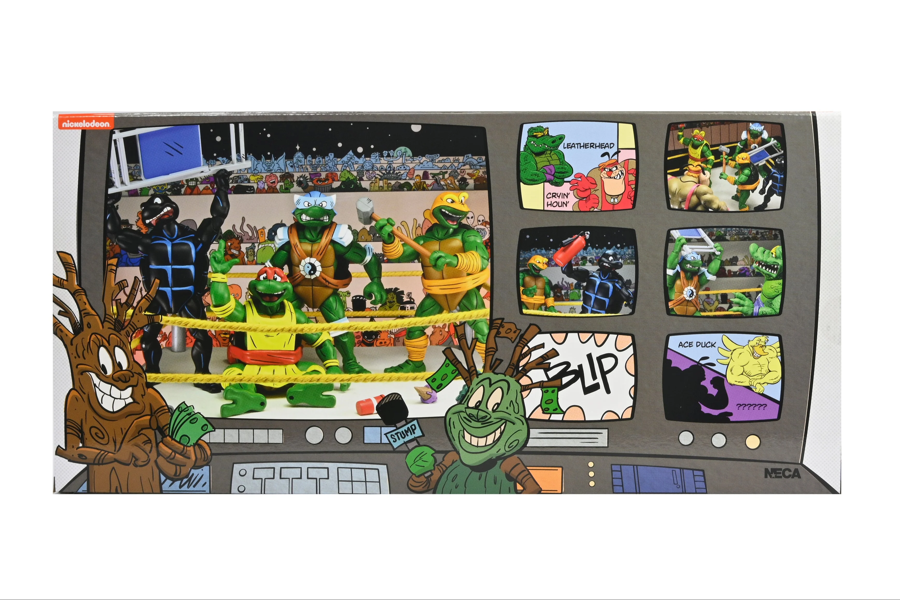 Teenage Mutant Ninja Turtles (Archie Comics) - Stump Wrestling Action Figure Bundle - Image 39