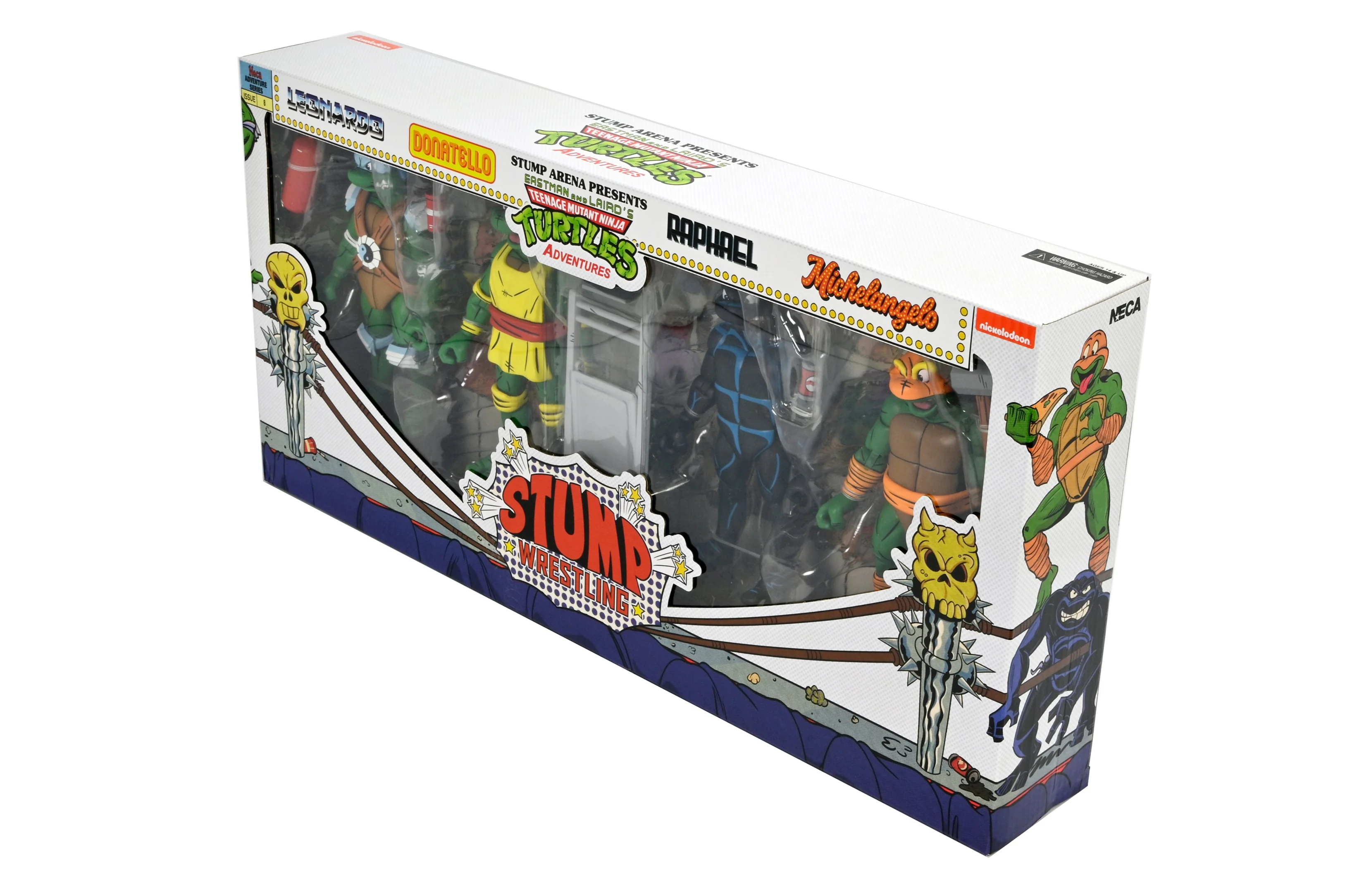 Teenage Mutant Ninja Turtles (Archie Comics) - Stump Wrestling Action Figure Bundle - Image 41