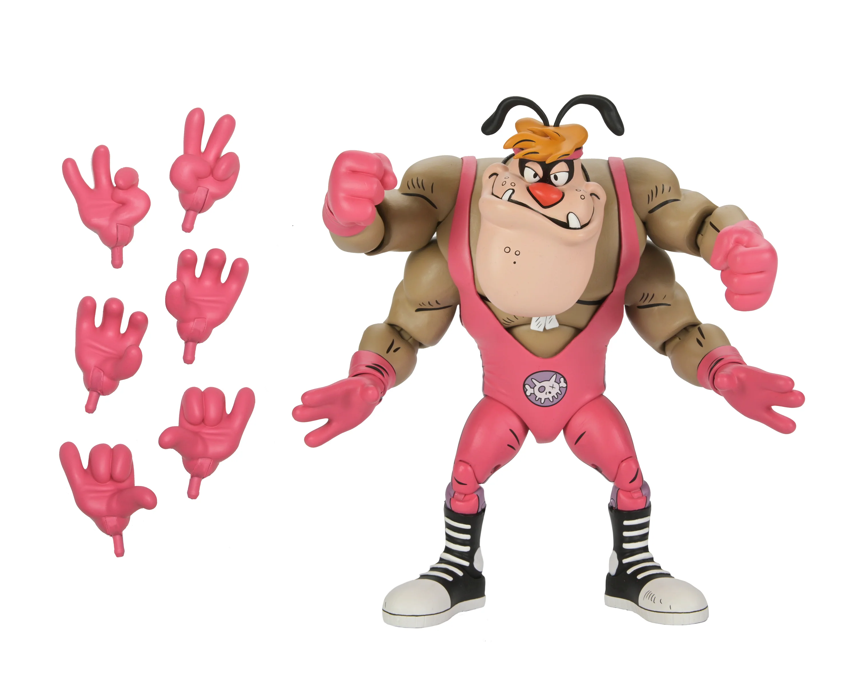 Teenage Mutant Ninja Turtles (Archie Comics) - Stump Wrestling Cryin' Houn' Deluxe 7ā Scale Action Figure - Image 10