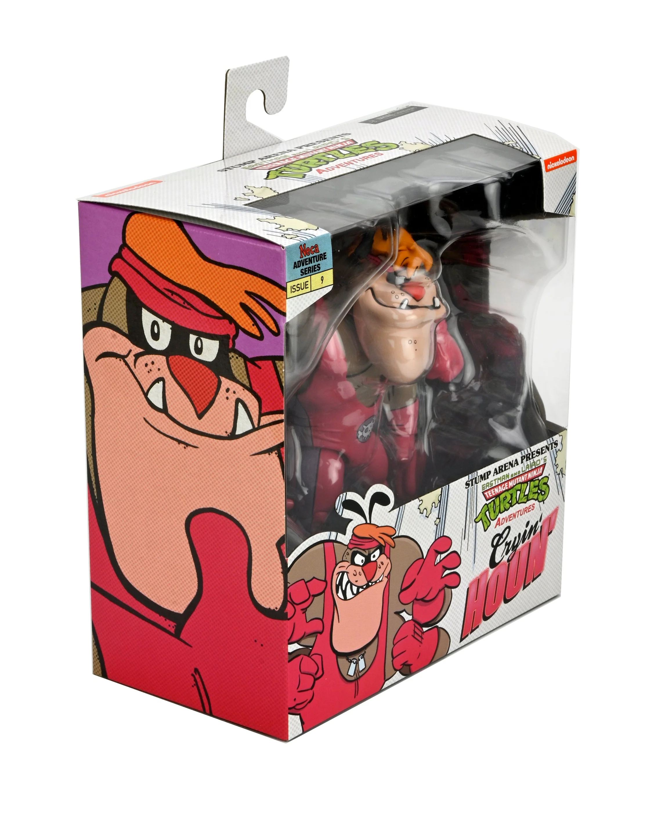 Teenage Mutant Ninja Turtles (Archie Comics) - Stump Wrestling Cryin' Houn' Deluxe 7ā Scale Action Figure - Image 13