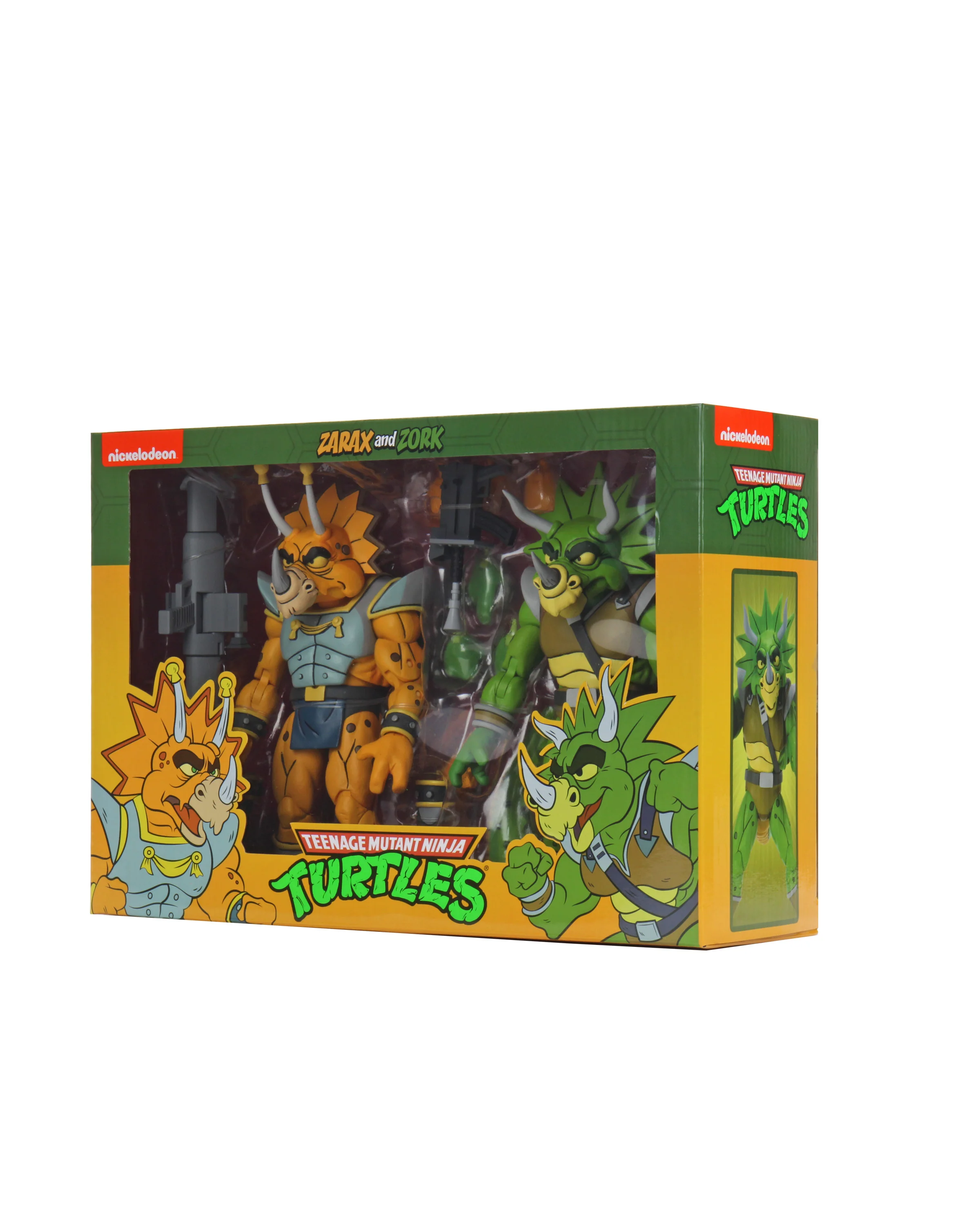 Teenage Mutant Ninja Turtles (Cartoon) – Captain Zarax and Zork 7” Scale Action Figure (2-Pack) - Image 3