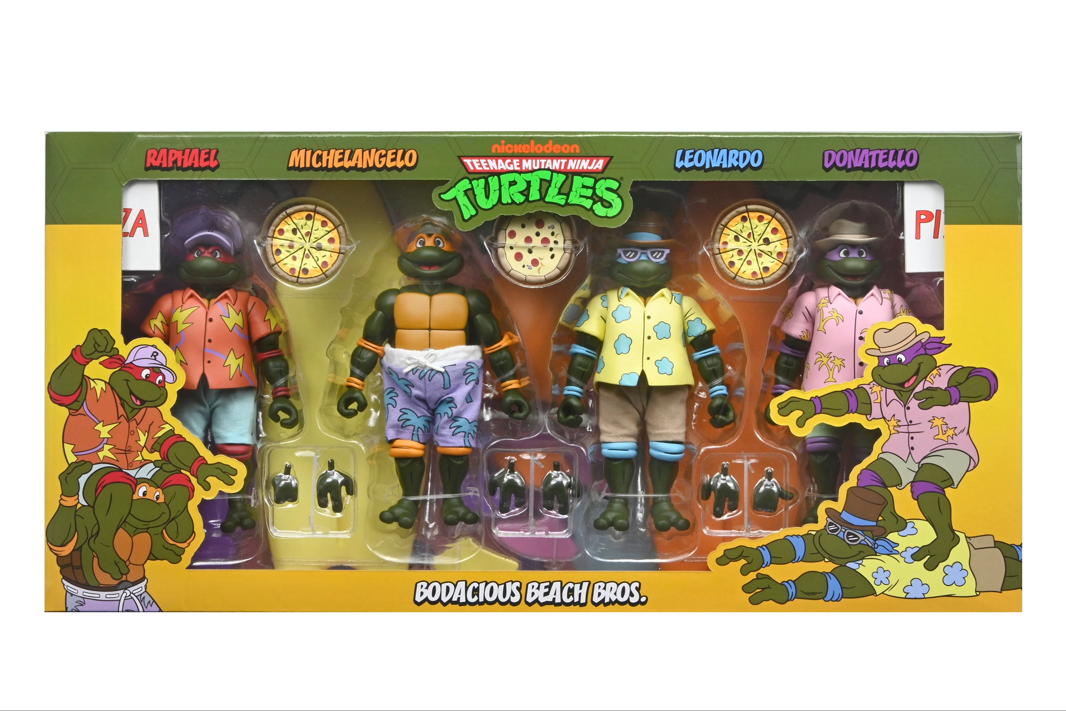 Teenage Mutant Ninja Turtles (Cartoon) - Bodacious Beach Bros. Turtles 7” Scale Action Figure 4-Pack (2025 Con Exclusive) (PRE-ORDER) - Image 12