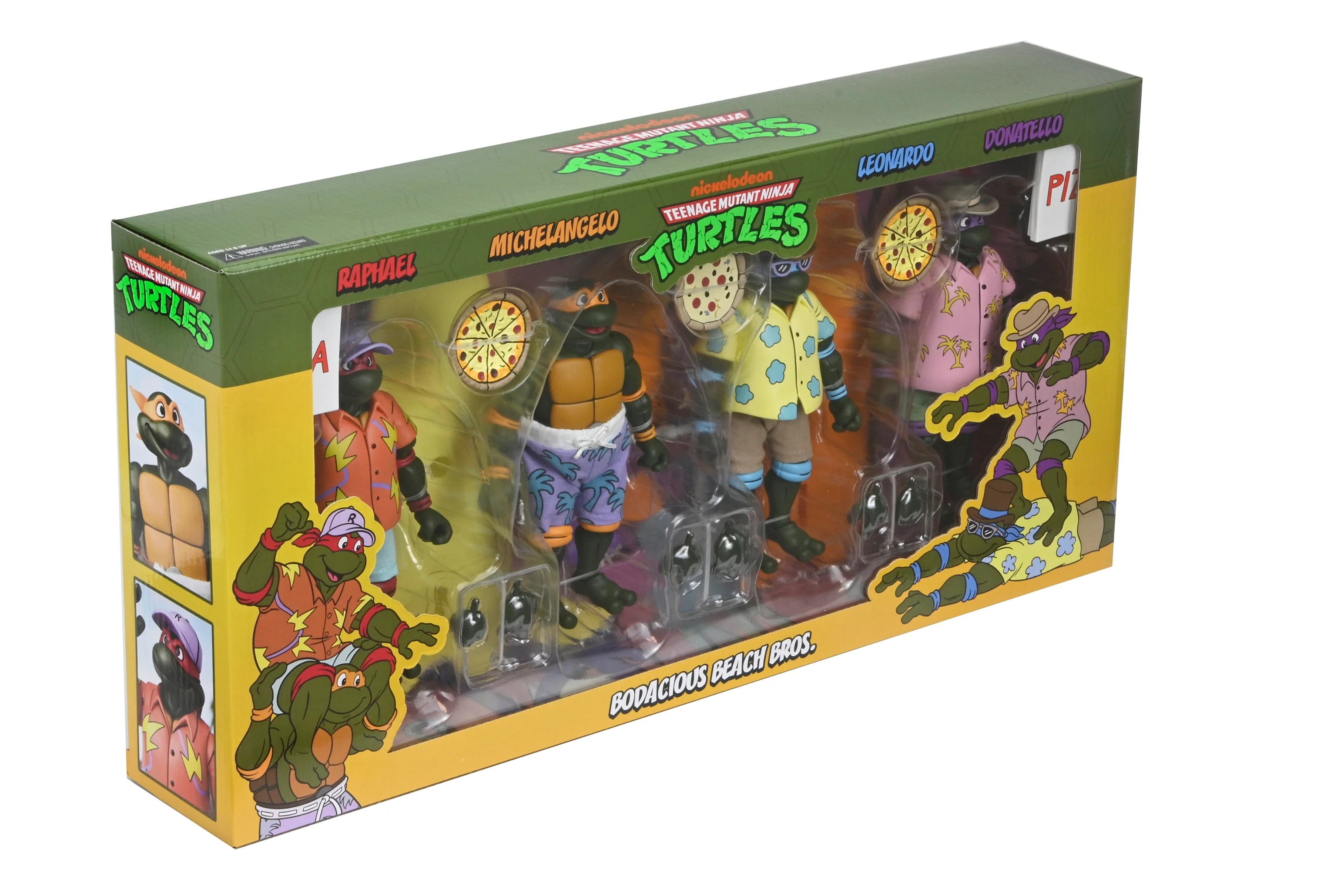 Teenage Mutant Ninja Turtles (Cartoon) - Bodacious Beach Bros. Turtles 7” Scale Action Figure 4-Pack (2025 Con Exclusive) (PRE-ORDER) - Image 14