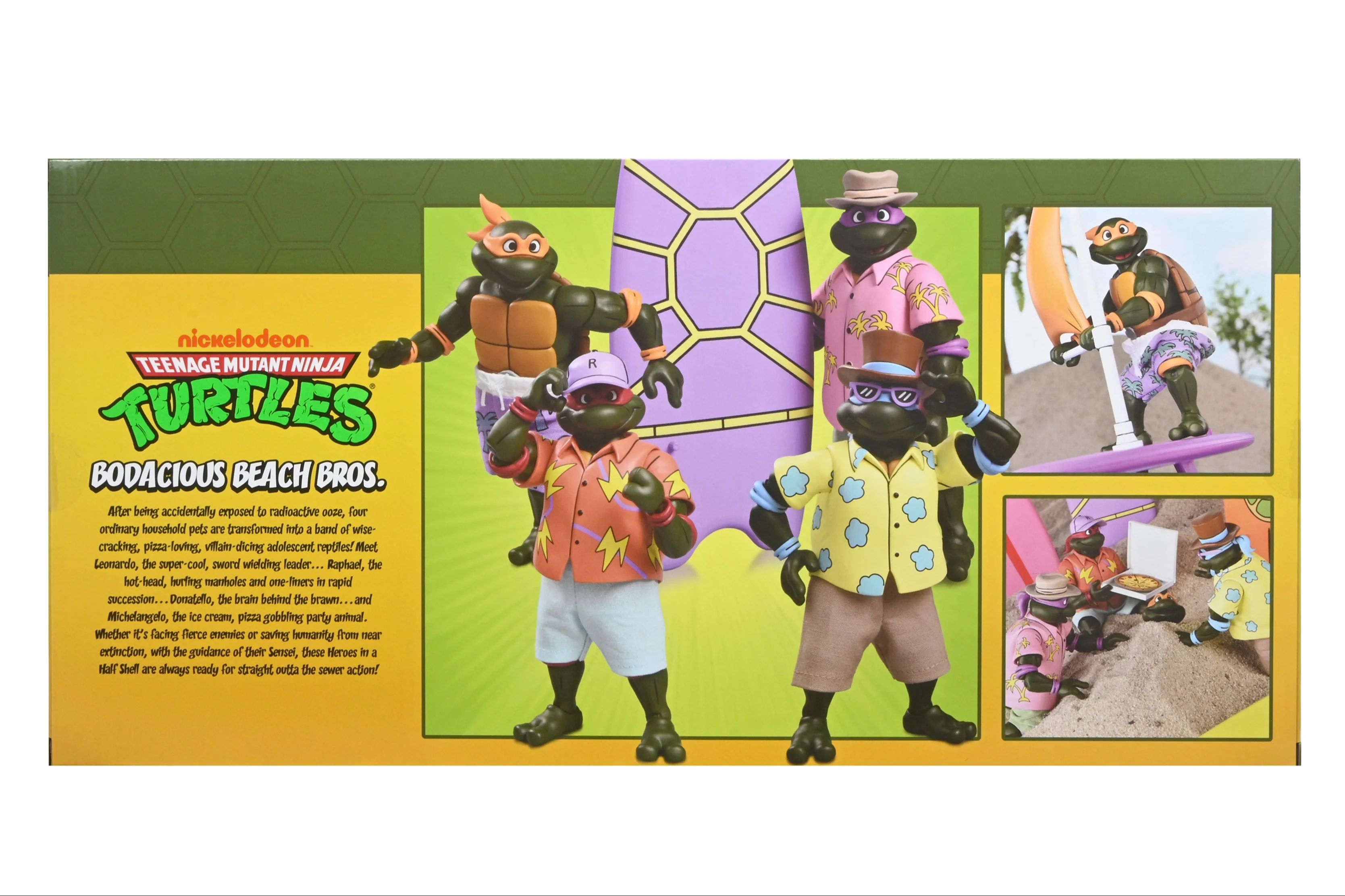 Teenage Mutant Ninja Turtles (Cartoon) - Bodacious Beach Bros. Turtles 7” Scale Action Figure 4-Pack (2025 Con Exclusive) (PRE-ORDER) - Image 17