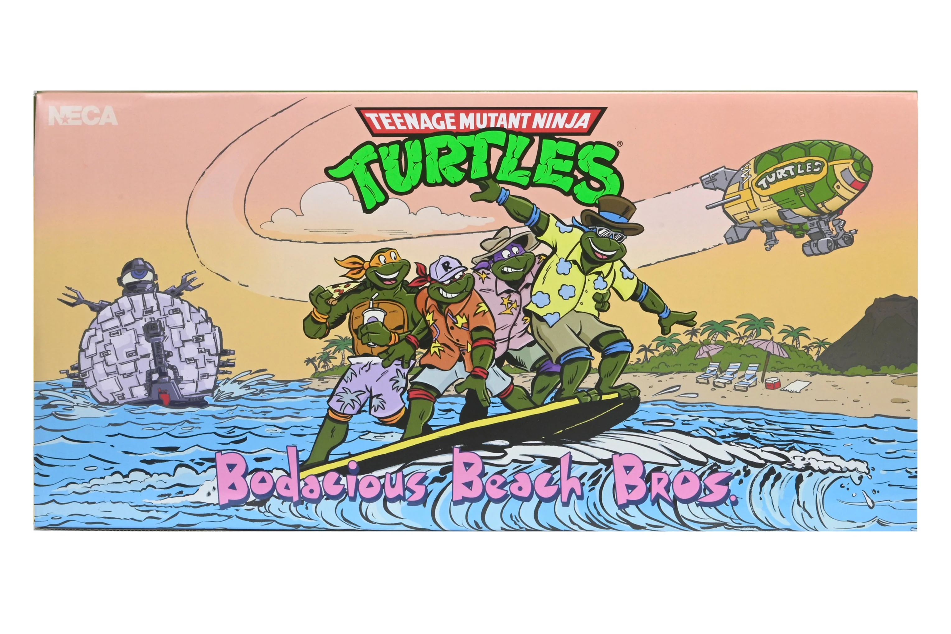 Teenage Mutant Ninja Turtles (Cartoon) - Bodacious Beach Bros. Turtles 7” Scale Action Figure 4-Pack (2025 Con Exclusive) (PRE-ORDER) - Image 18