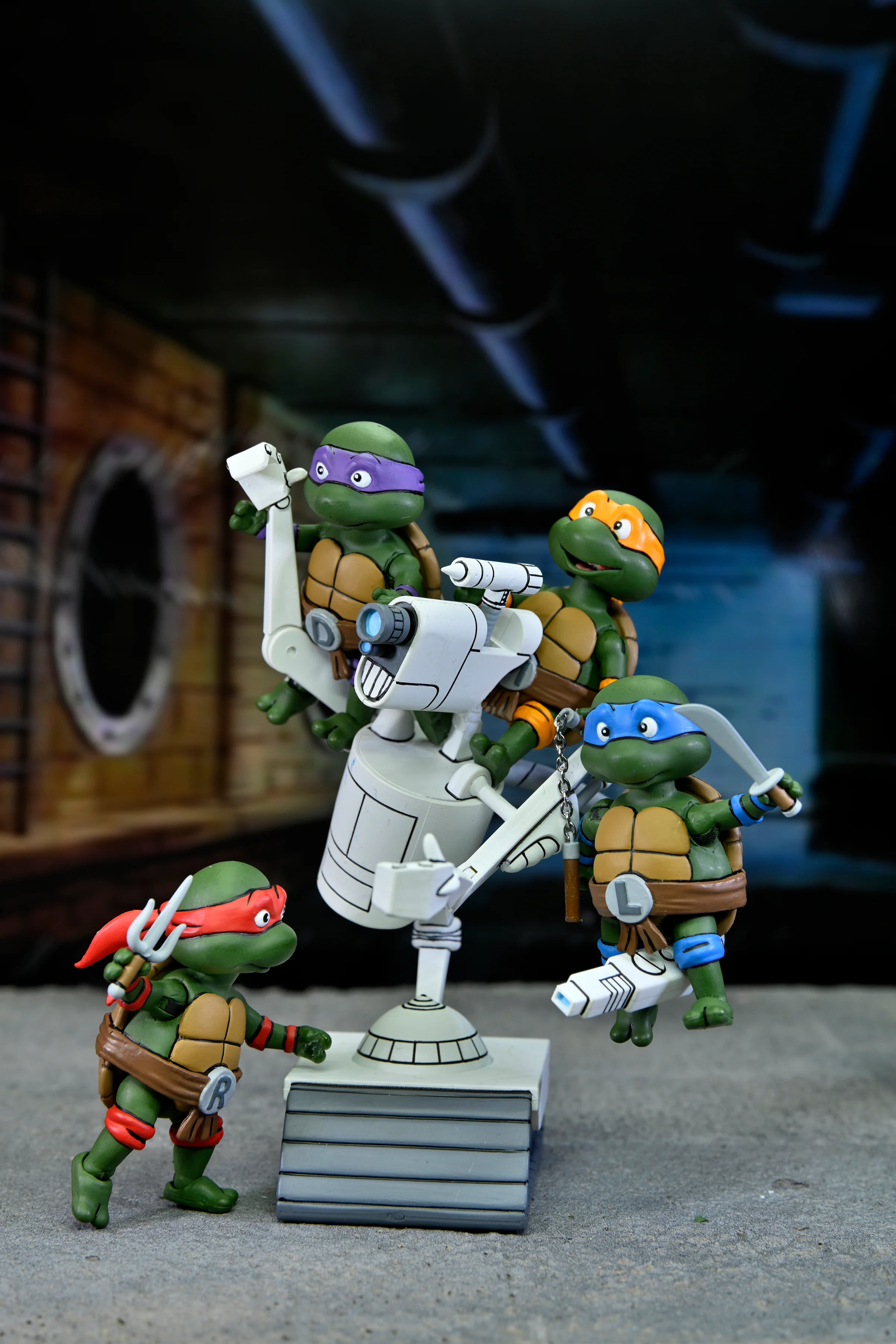Teenage Mutant Ninja Turtles (Cartoon) – 7” Scale Accessory Set