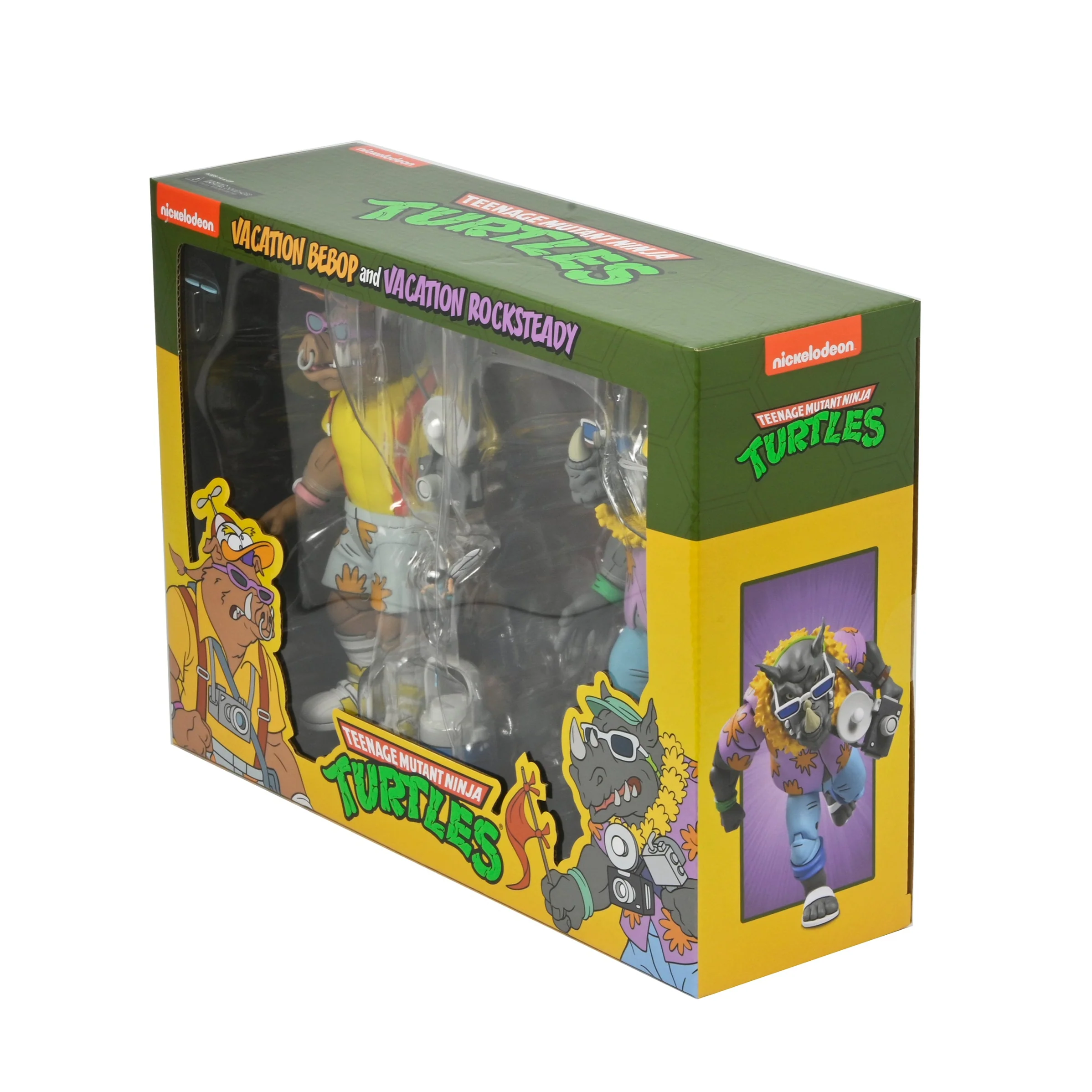 Teenage Mutant Ninja Turtles (Cartoon) - Vacation Bebop and Rocksteady 7" Scale Action Figure 2-Pack - Image 12