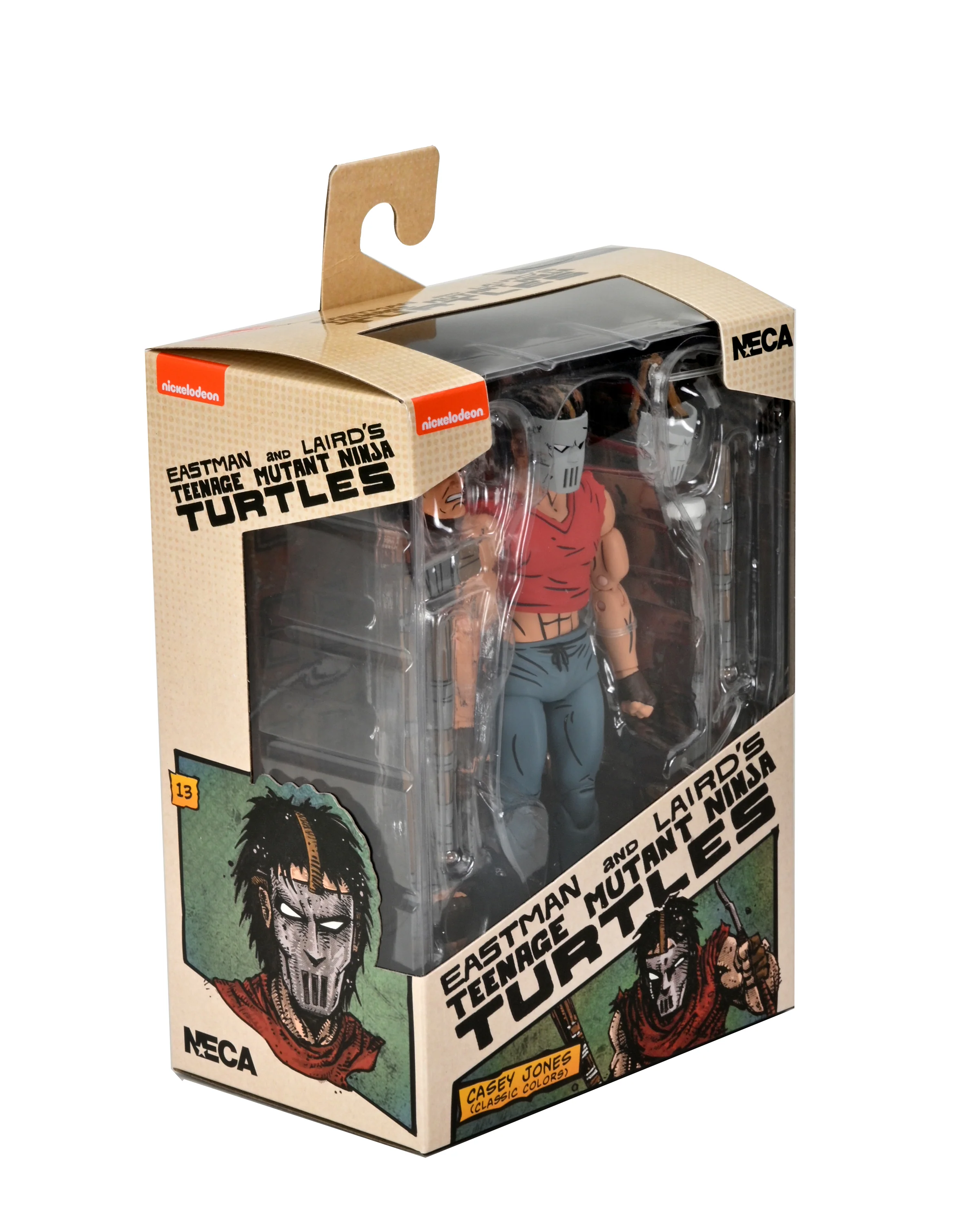 Teenage Mutant Ninja Turtles (Mirage Comics) Casey Jones in Red Shirt 7" Scale Action Figure - Image 14