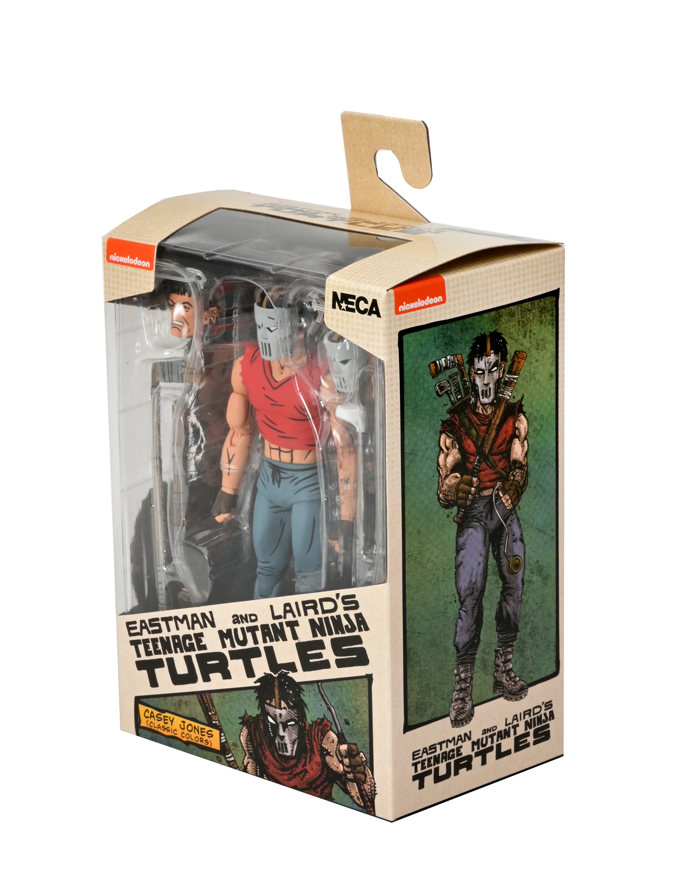 Teenage Mutant Ninja Turtles (Mirage Comics) Casey Jones in Red Shirt 7" Scale Action Figure - Image 15
