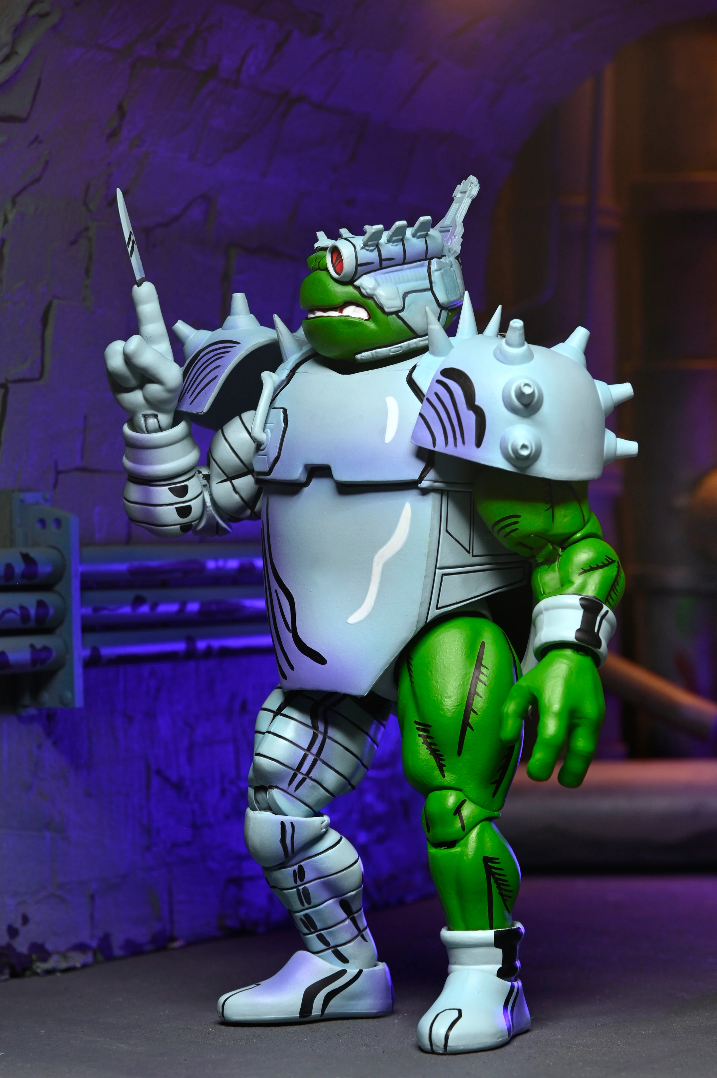 Teenage Mutant Ninja Turtles (Mirage Comics) - Cyborg Donatello 7" Scale Action Figure - Image 9