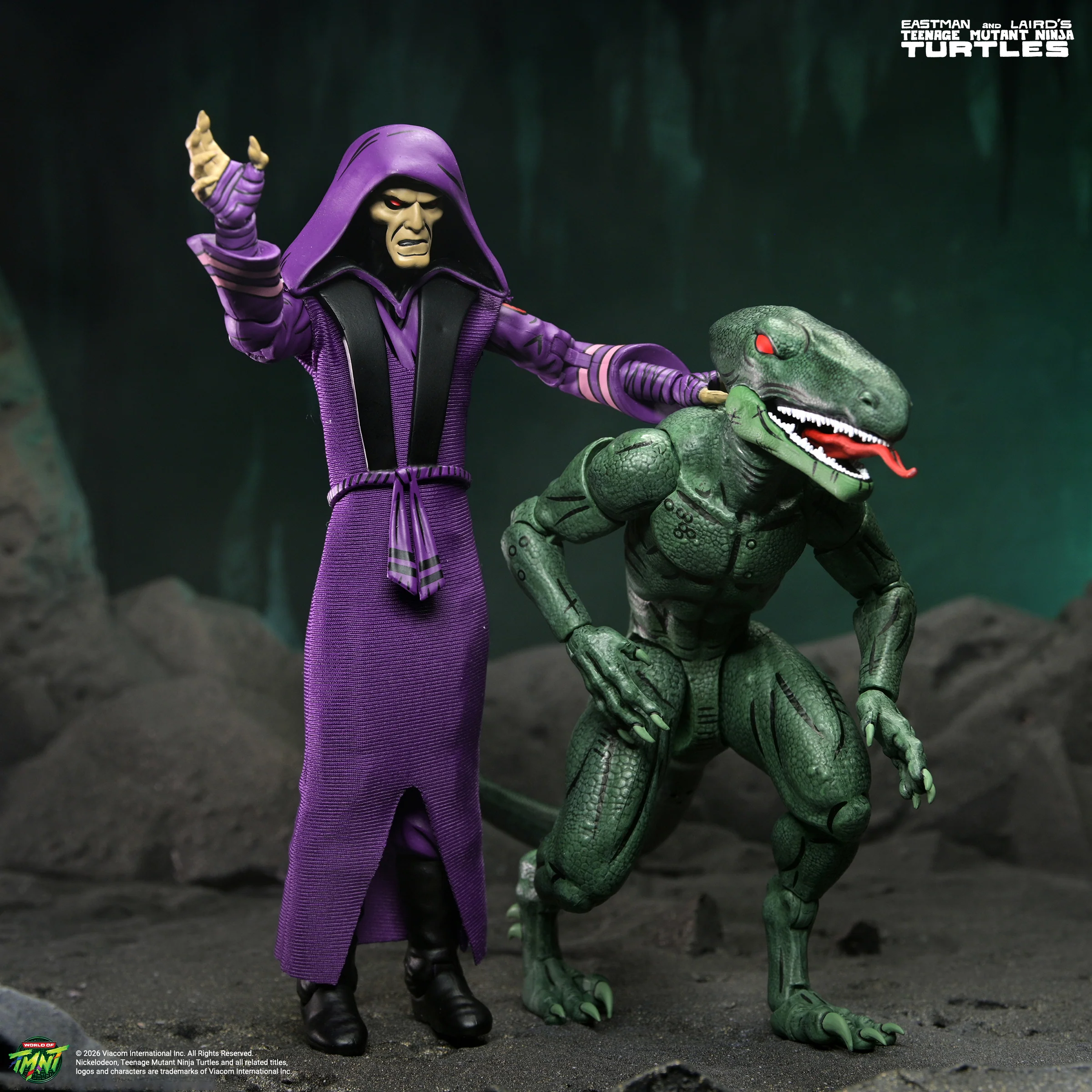 Teenage Mutant Ninja Turtles (Mirage Comics) - Daimyo Orkai & Raptor 7ā Scale Action Figure 2-Pack (PRE-ORDER) - Image 2