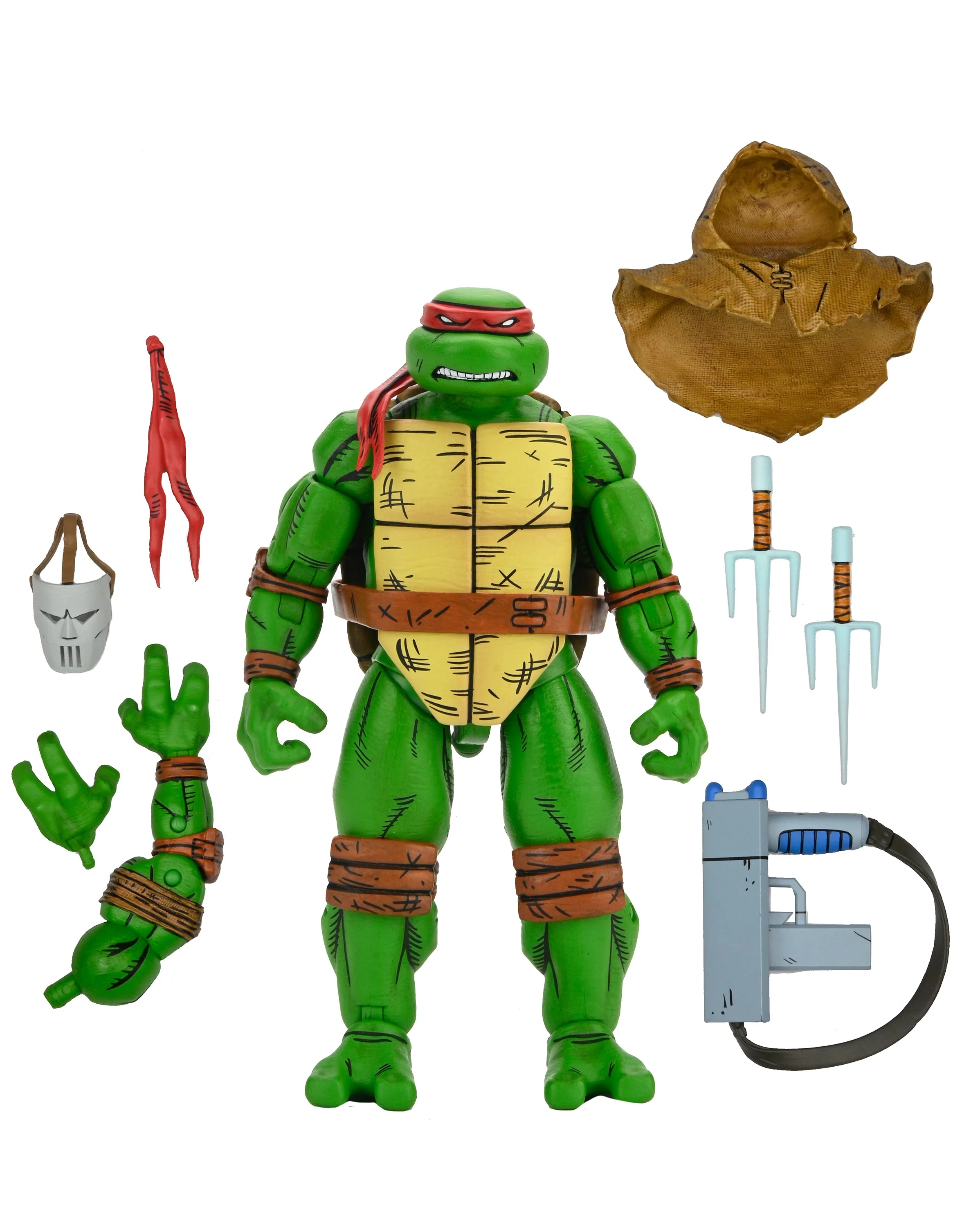 Teenage Mutant Ninja Turtles (Mirage Comics) - Donatello, Leonardo, Michelangelo & Raphael 7ā Scale Action Figures Bundle - Image 14