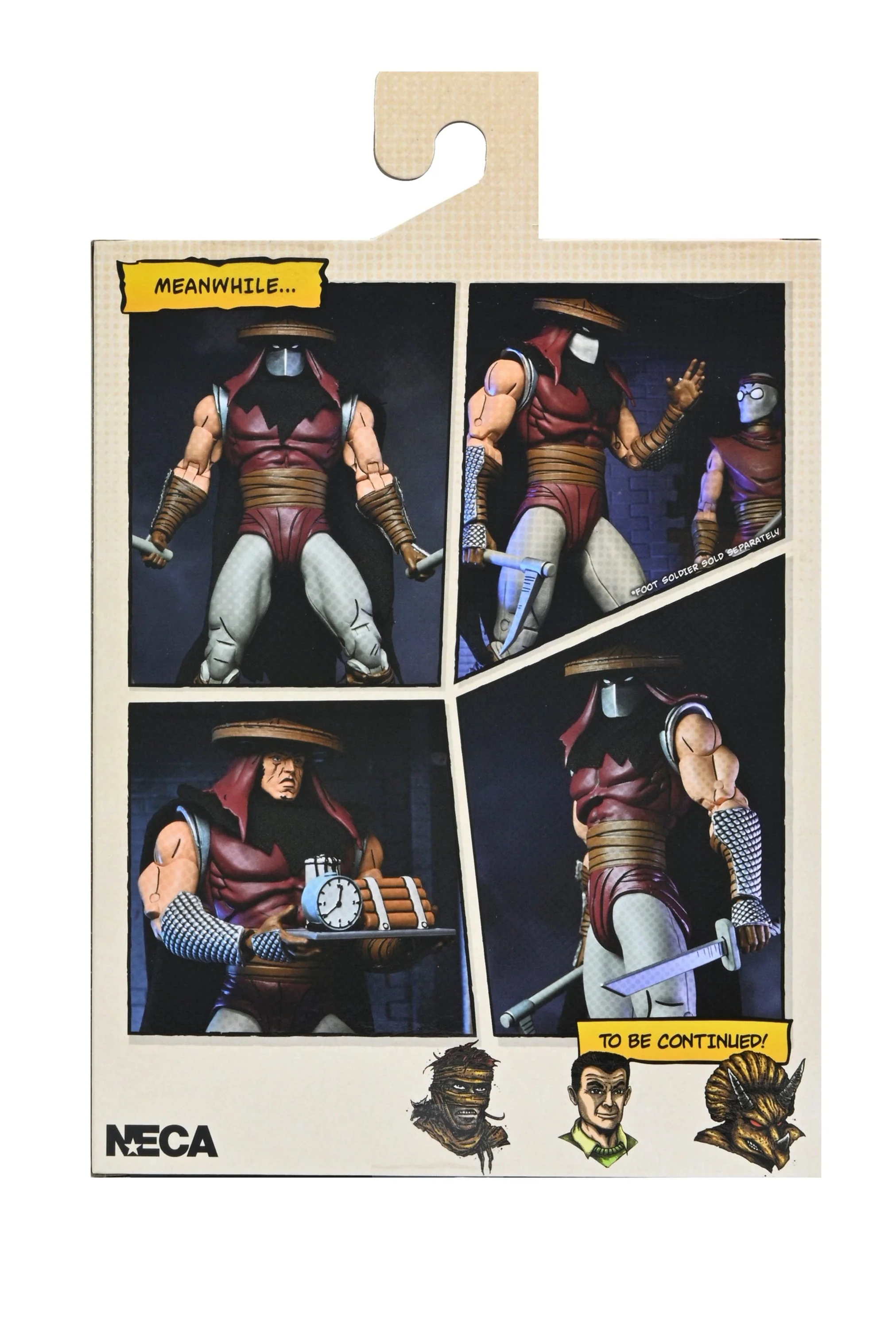 Teenage Mutant Ninja Turtles (Mirage Comics) - Foot Assassin 7" Scale Action Figure (Classic Colors) - Image 10