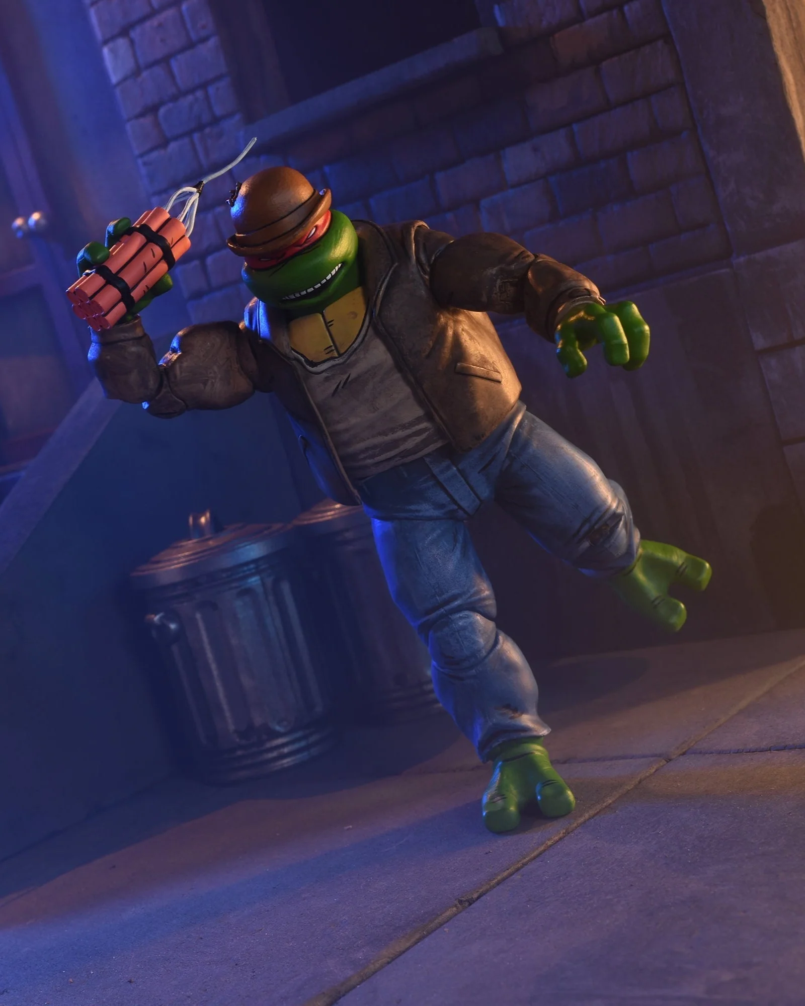 Teenage Mutant Ninja Turtles (Mirage Comics) - Gangster Turtles 7â Scale Action Figure 4-Pack - Image 2