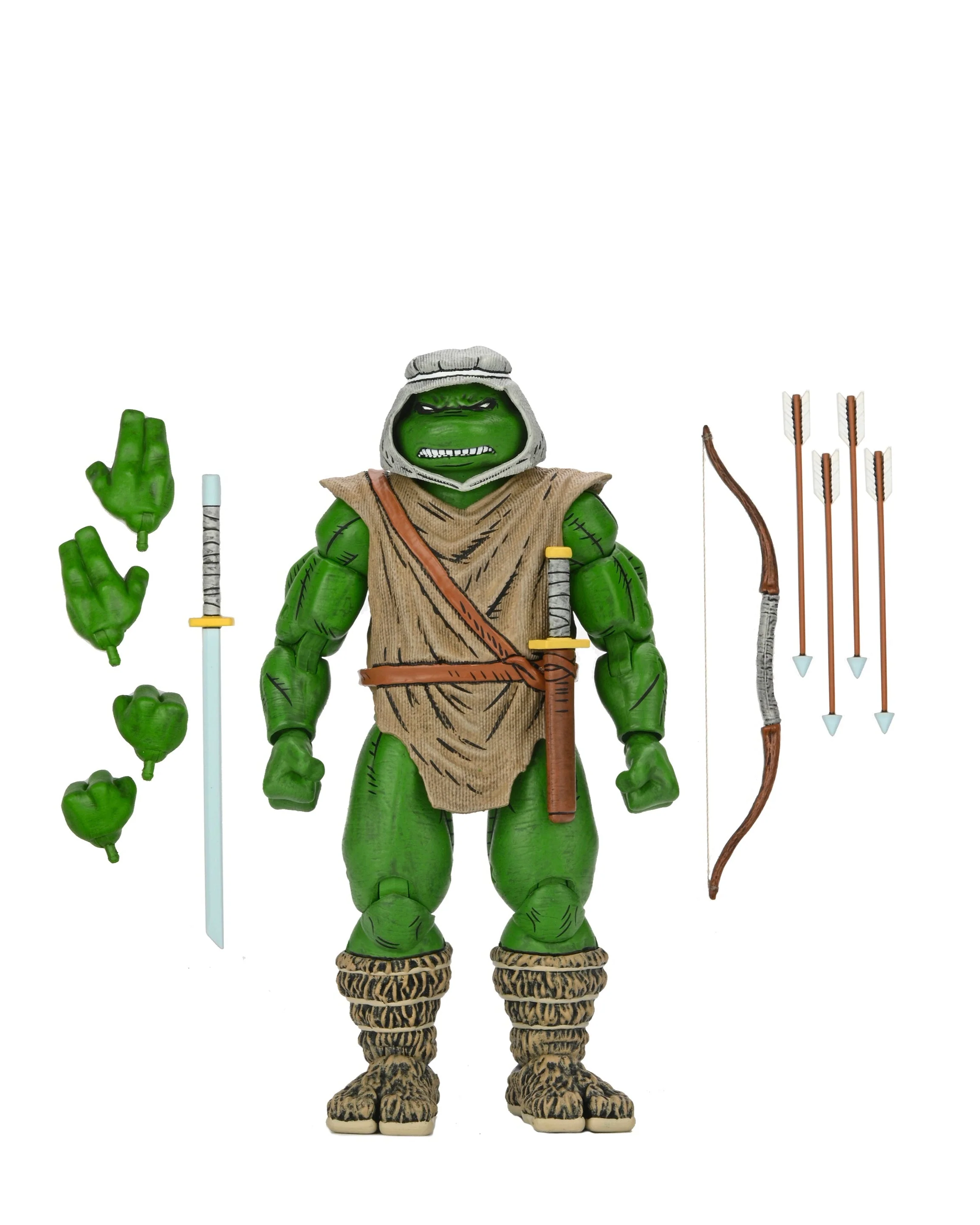 Teenage Mutant Ninja Turtles (Mirage Comics) - Hunter Leonardo 7" Scale Action Figure - Image 9