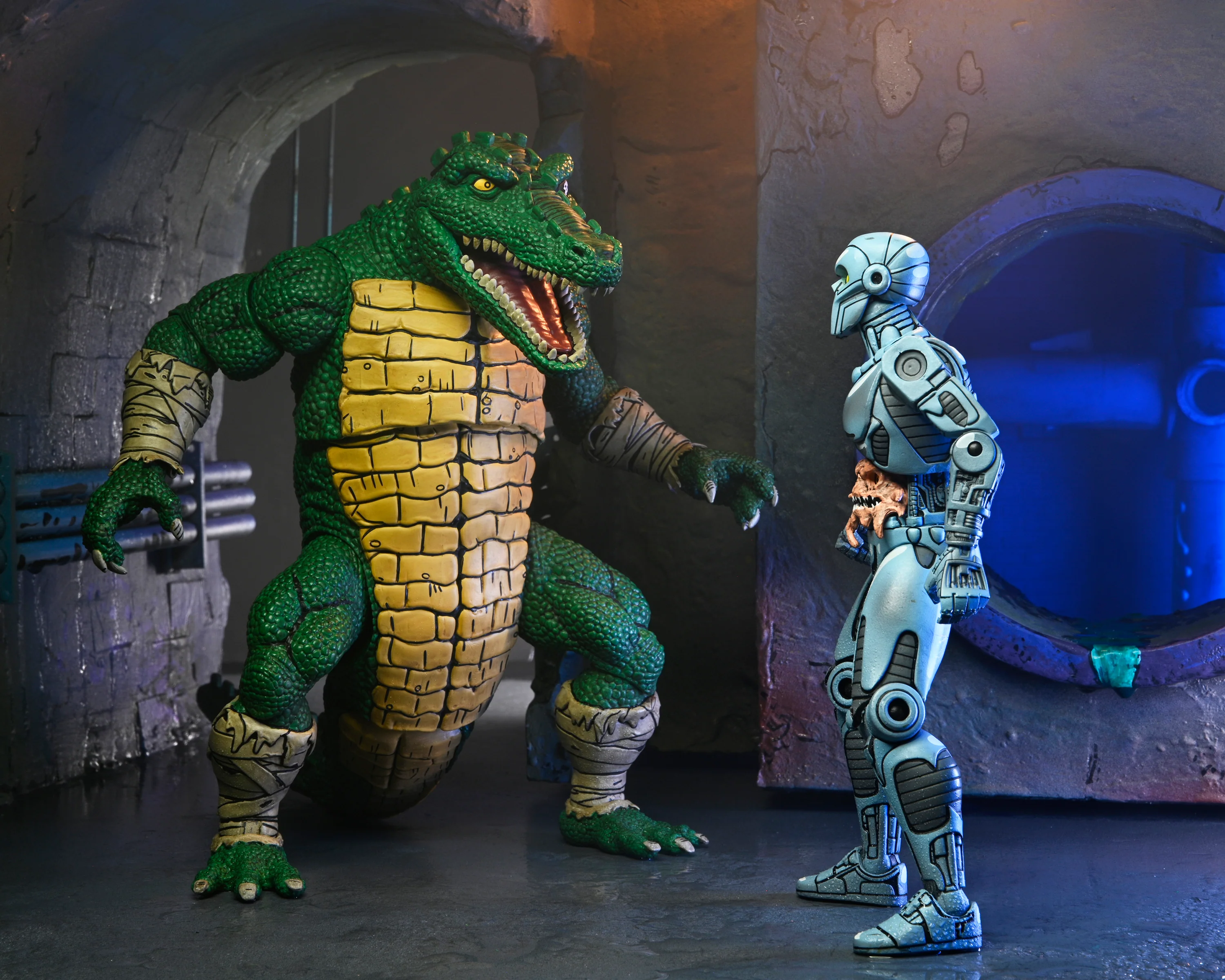 Teenage Mutant Ninja Turtles (Mirage Comics) - Leatherhead Deluxe 7" Scale Action Figure - Image 5