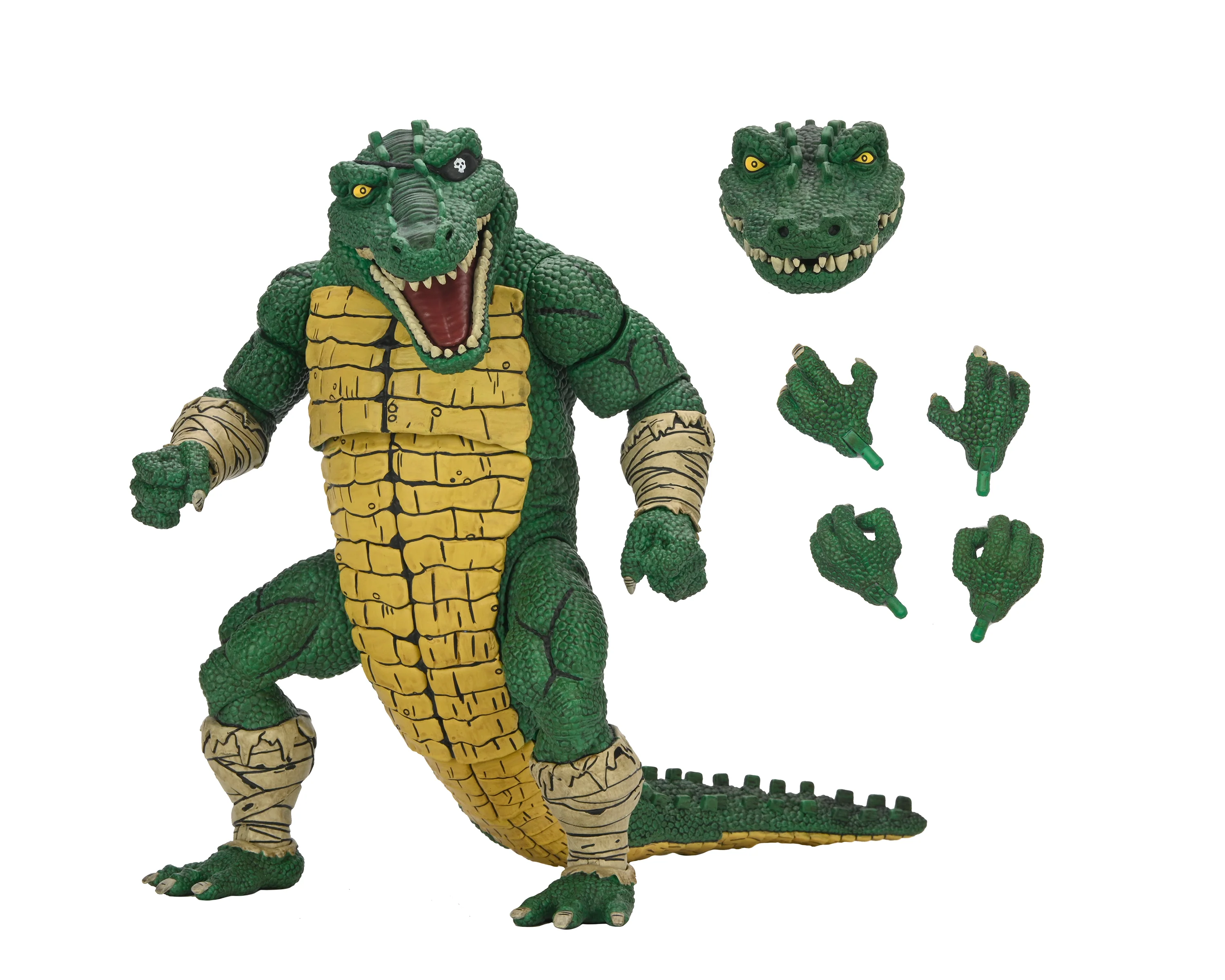 Teenage Mutant Ninja Turtles (Mirage Comics) - Leatherhead Deluxe 7" Scale Action Figure - Image 8