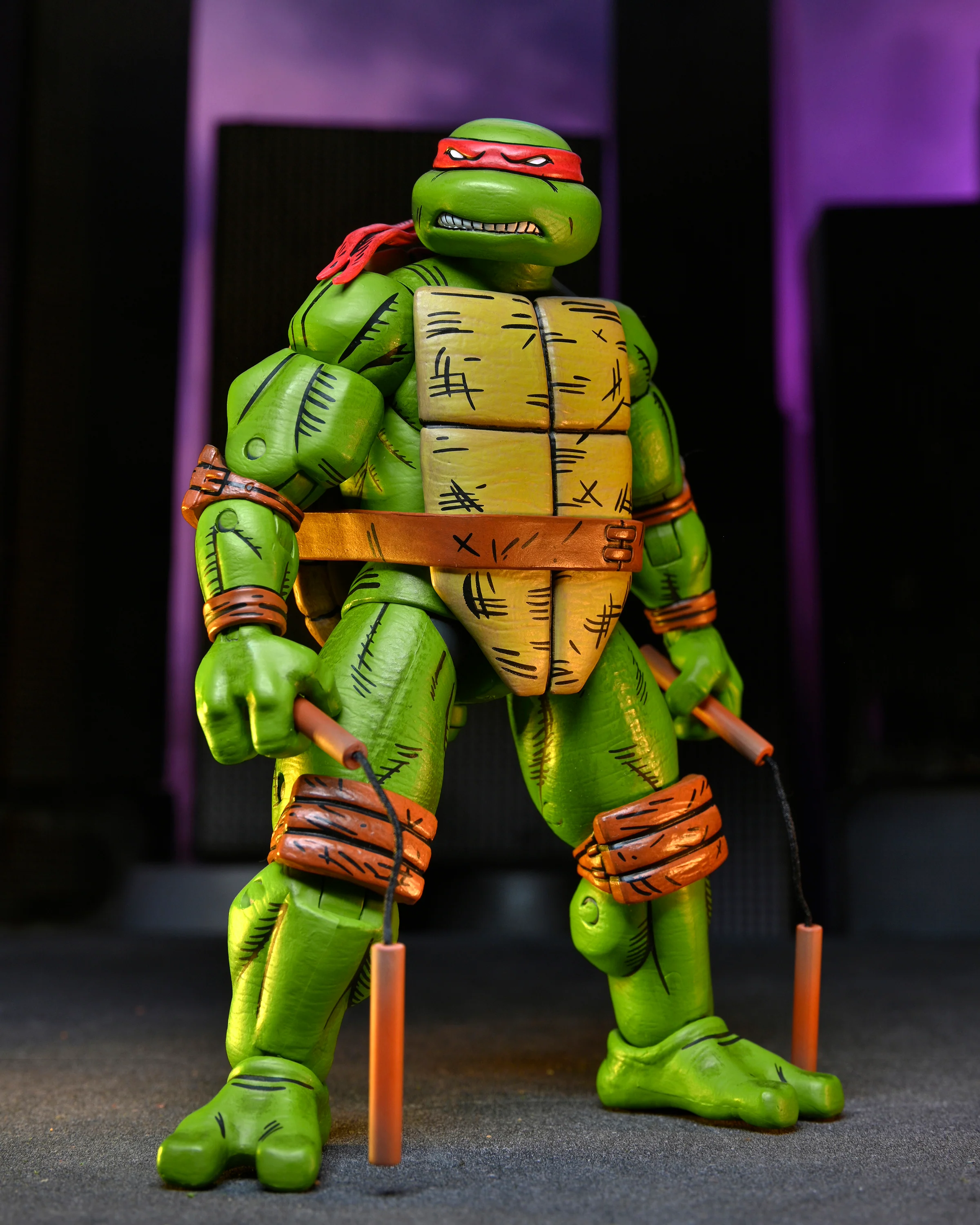 Teenage Mutant Ninja Turtles (Mirage Comics) - Leonardo, Raphael, Michelangelo, and Donatello 7" Scale Action Figure 4-Pack - Image 6