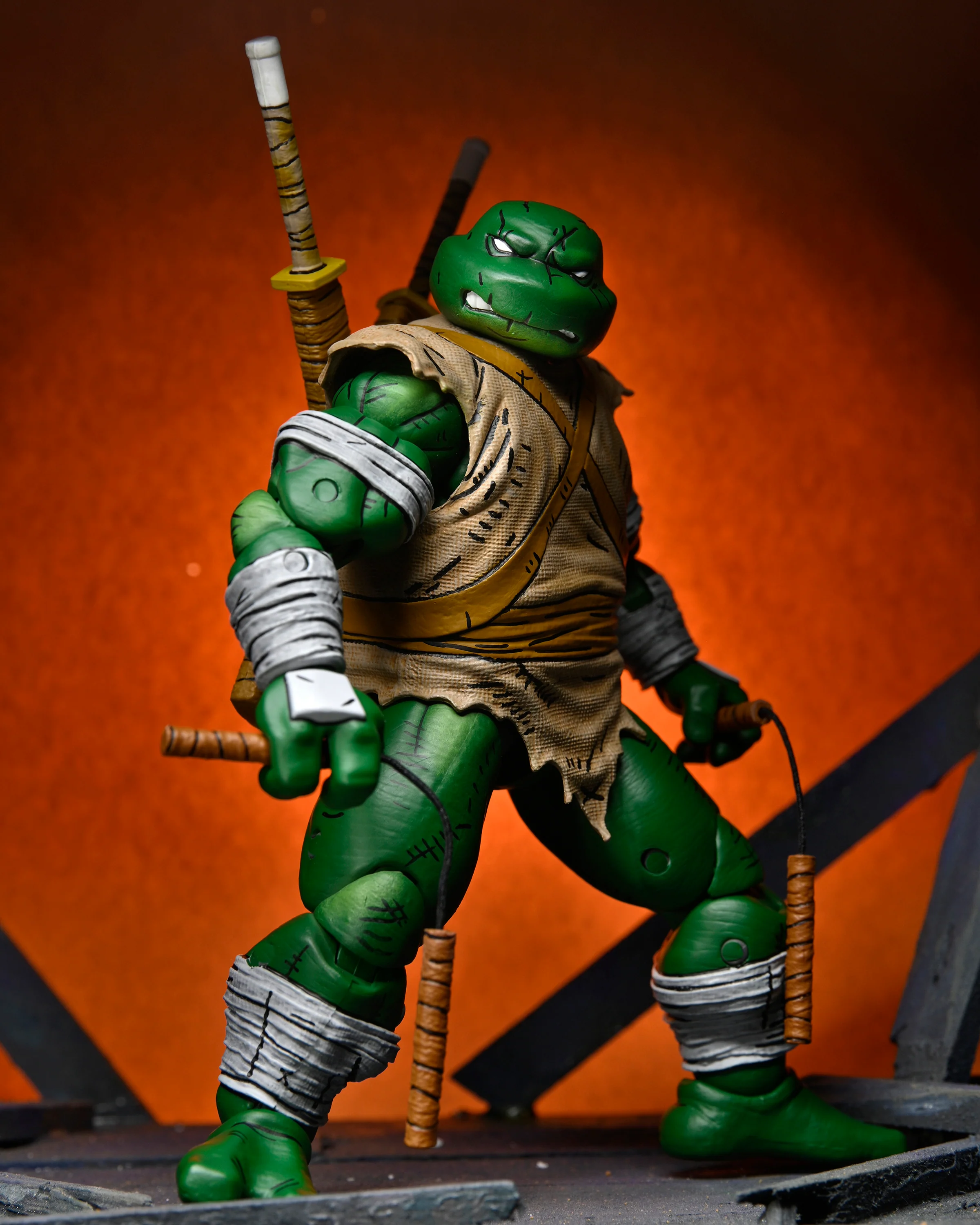 Teenage Mutant Ninja Turtles (Mirage Comics) - Michelangelo (The Wanderer) 7” Scale Action Figure - Image 4