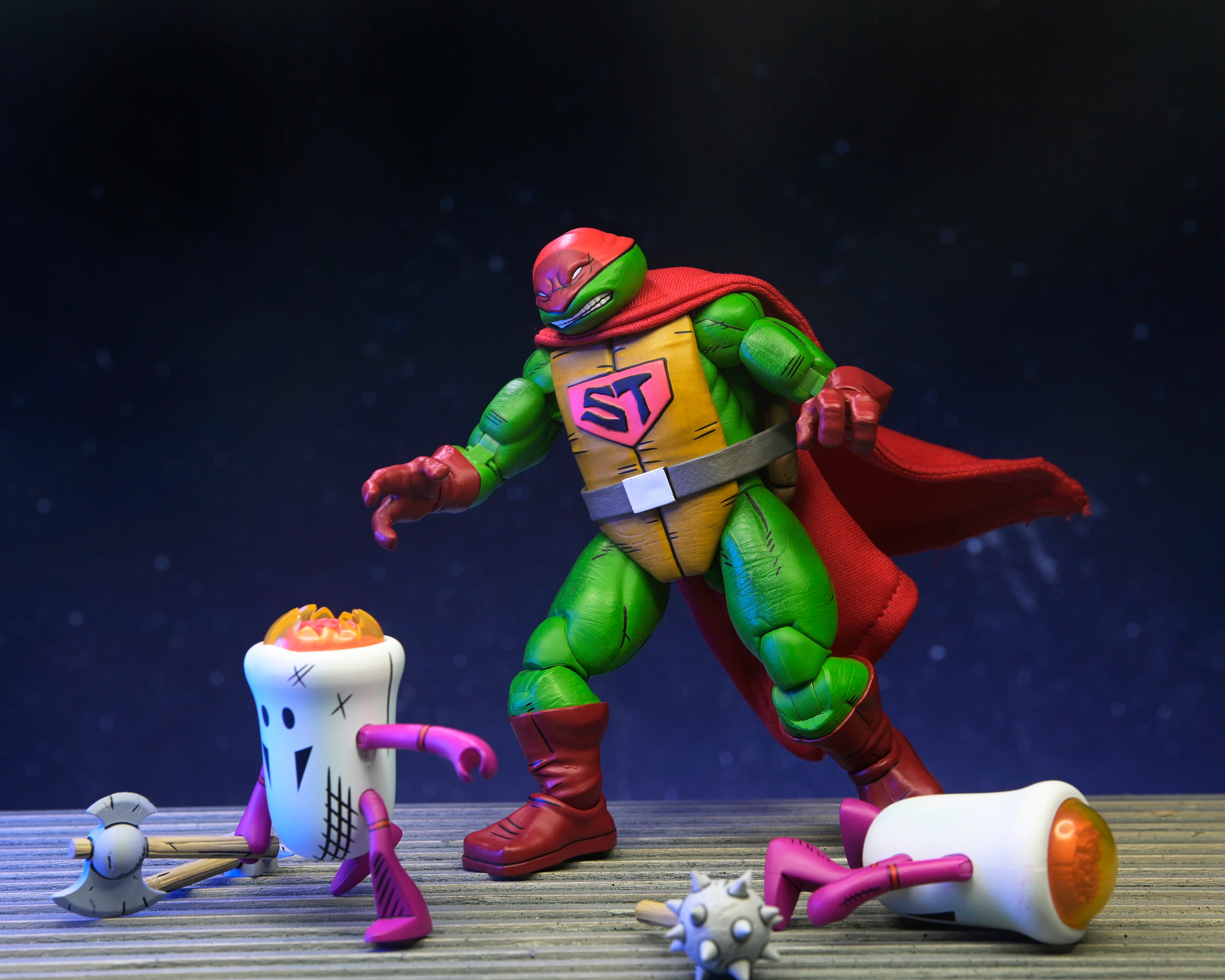 Teenage Mutant Ninja Turtles (Mirage Comics) - Super Turtle 7" Scale Action Figure - Image 8
