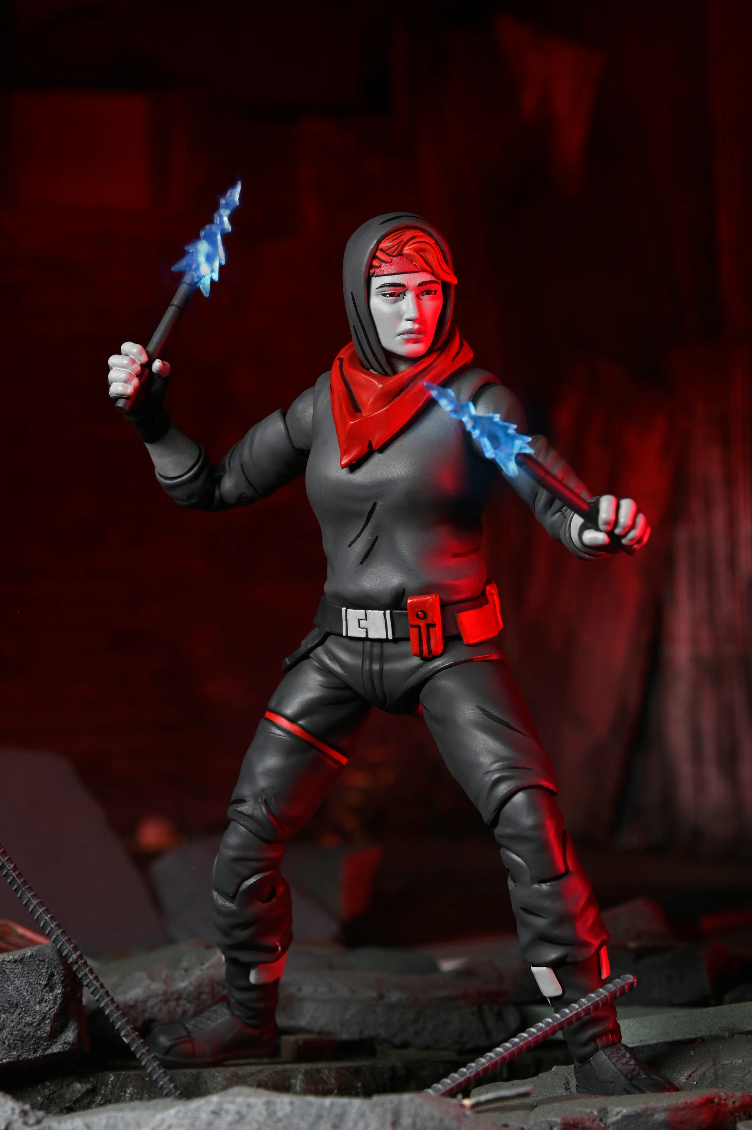 Teenage Mutant Ninja Turtles (The Last Ronin - The Lost Years) - Nightwatcher 7” Scale Action Figure Bundle (April O'Neil, Casey Jones, Donatello, Leonardo & Michelangelo) - Image 12