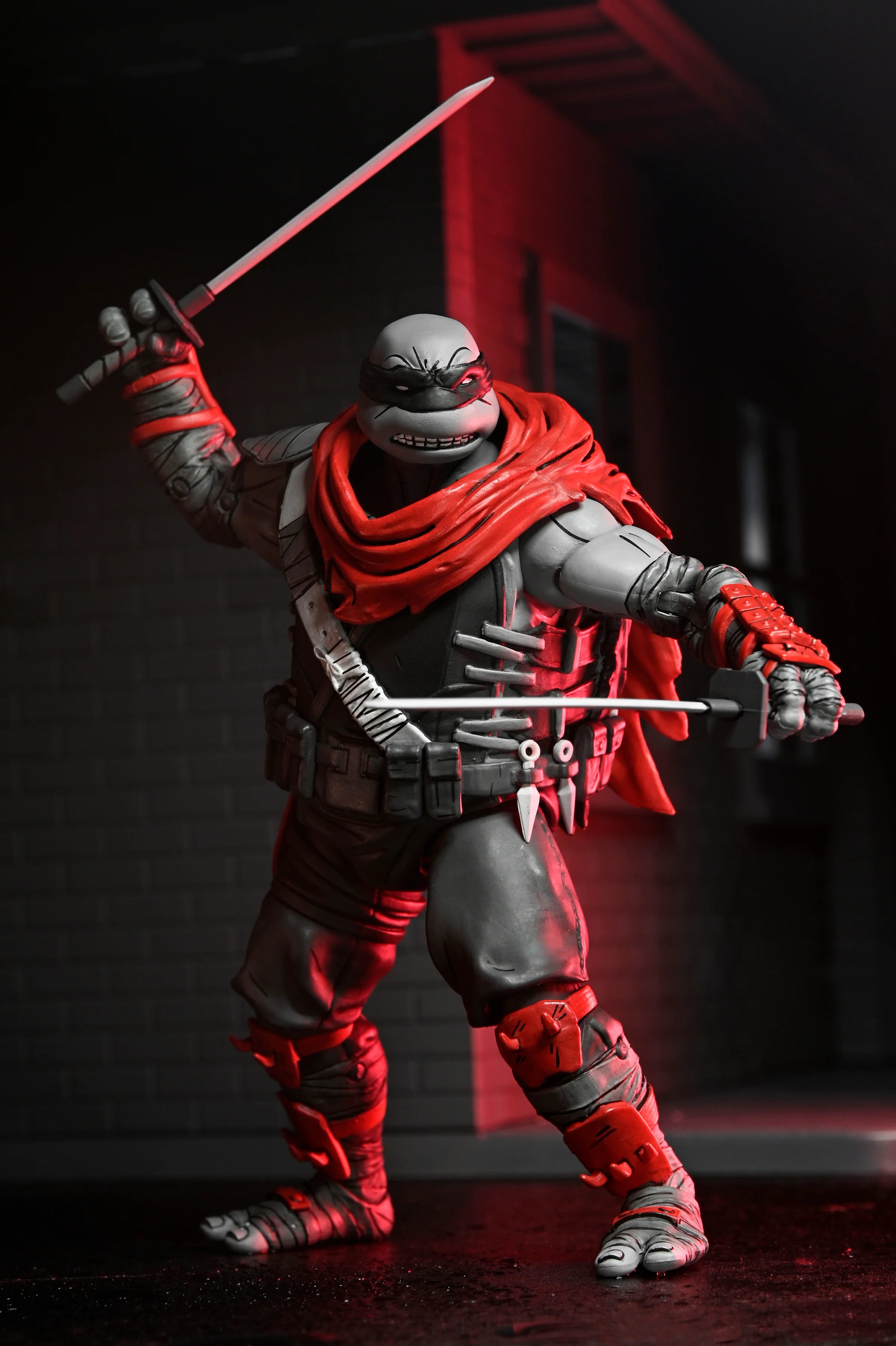 Teenage Mutant Ninja Turtles (The Last Ronin - The Lost Years) - Nightwatcher 7” Scale Action Figure Bundle (April O'Neil, Casey Jones, Donatello, Leonardo & Michelangelo) - Image 42
