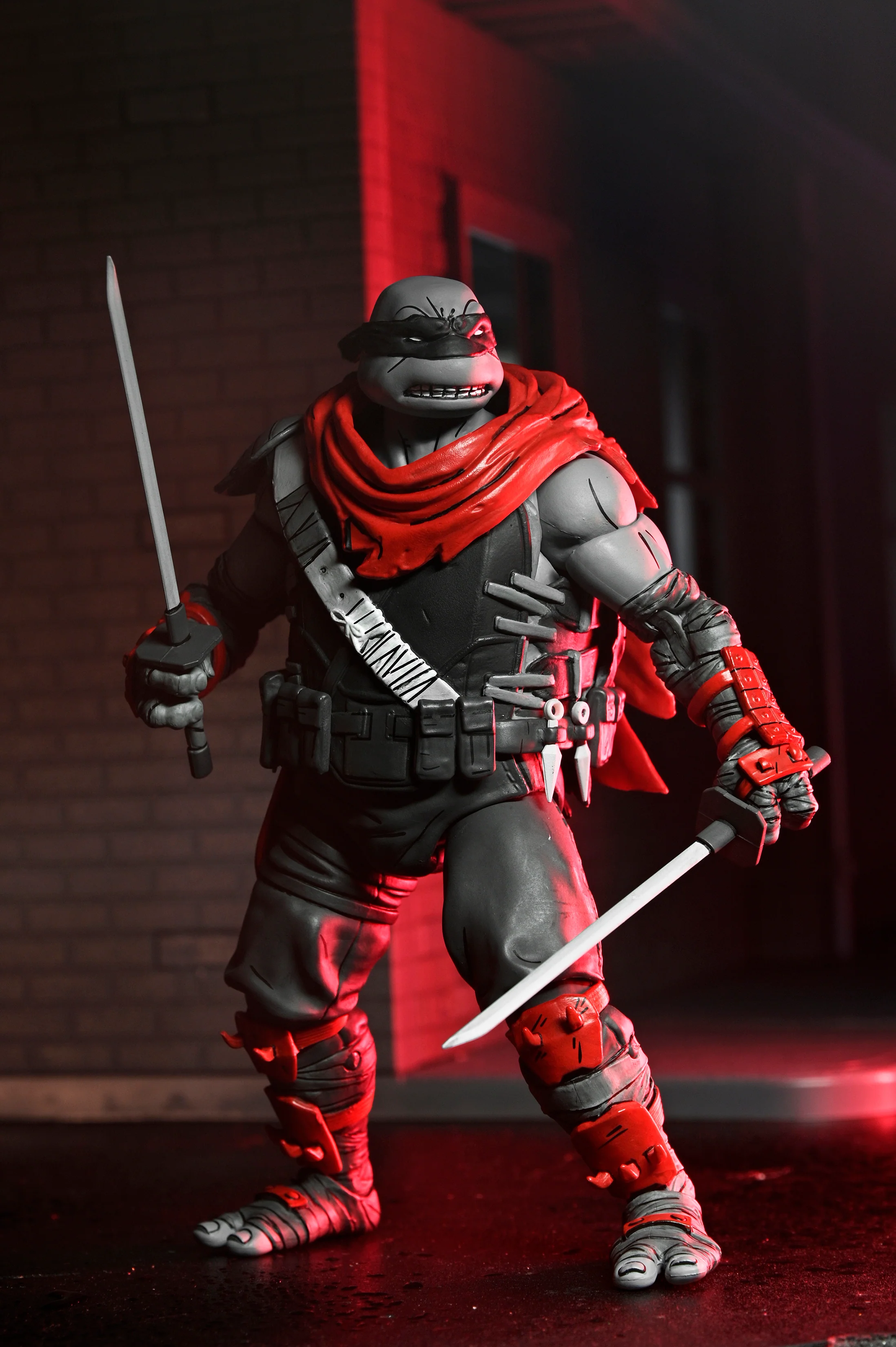 Teenage Mutant Ninja Turtles (The Last Ronin - The Lost Years) - Nightwatcher 7” Scale Action Figure Bundle (April O'Neil, Casey Jones, Donatello, Leonardo & Michelangelo) - Image 45
