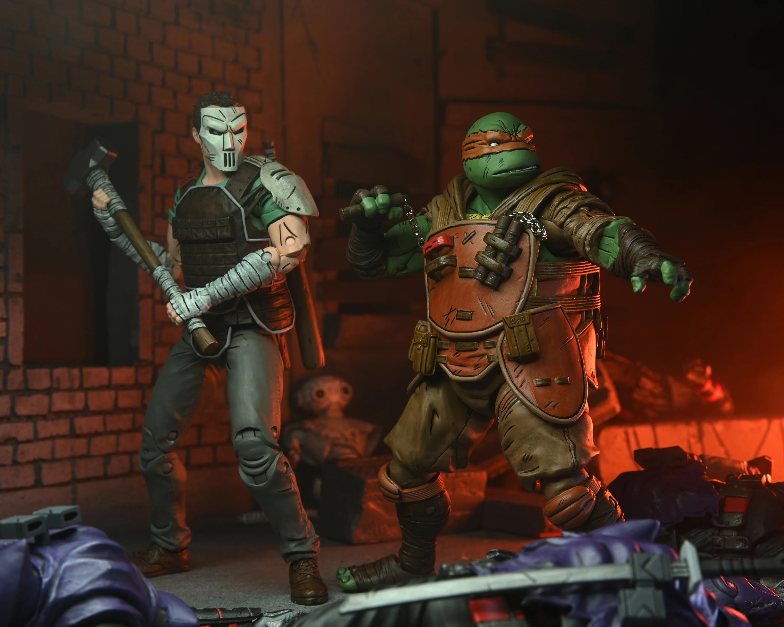 Teenage Mutant Ninja Turtles (The Last Ronin) - Ultimate Flashback Michelangelo 7" Scale Action Figure - Image 11