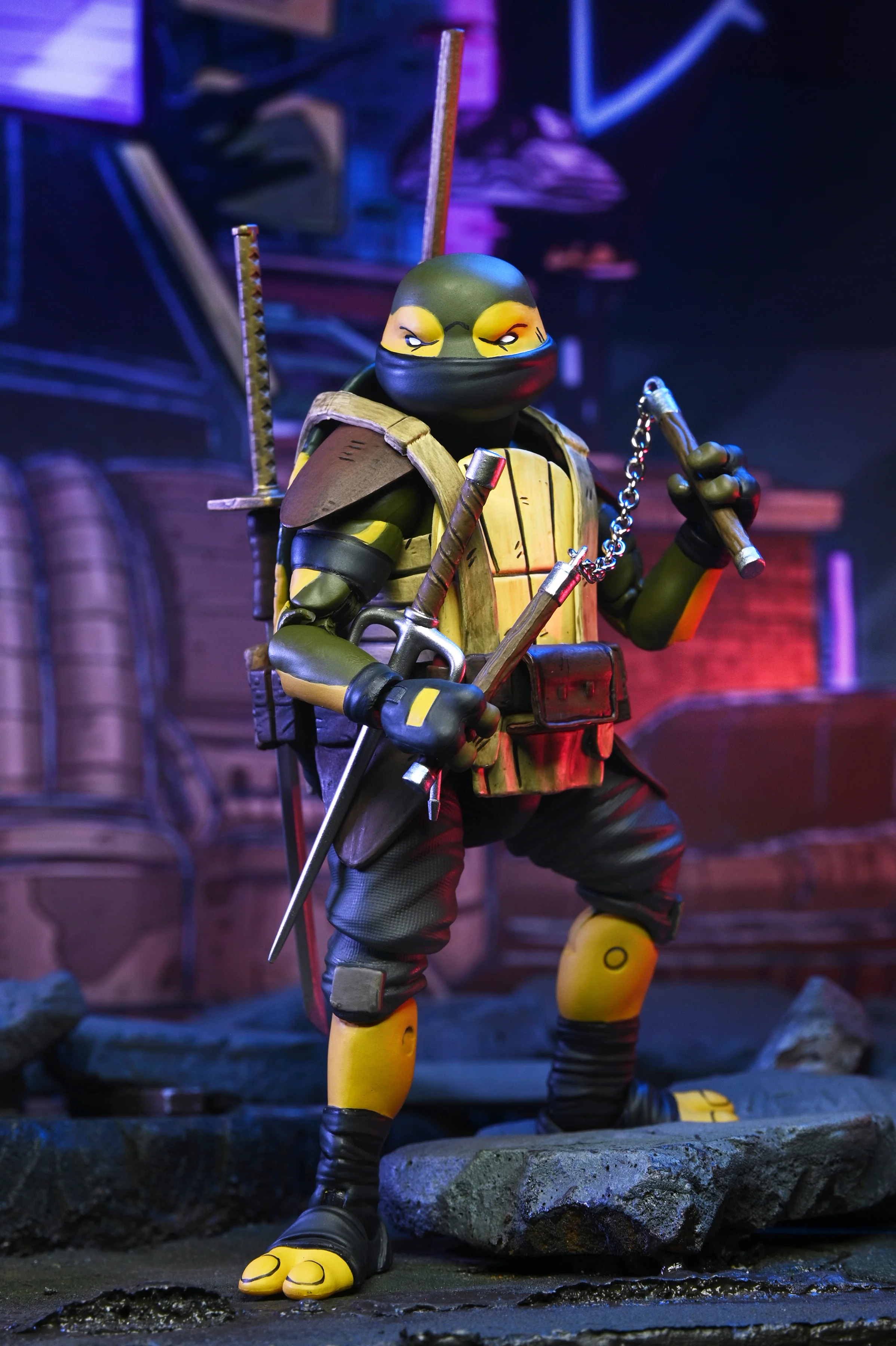 Teenage Mutant Ninja Turtles (The Last Ronin) - Ultimate Moja, Odyn, Uno & Yi 7” Scale Action Figure Bundle - Image 34