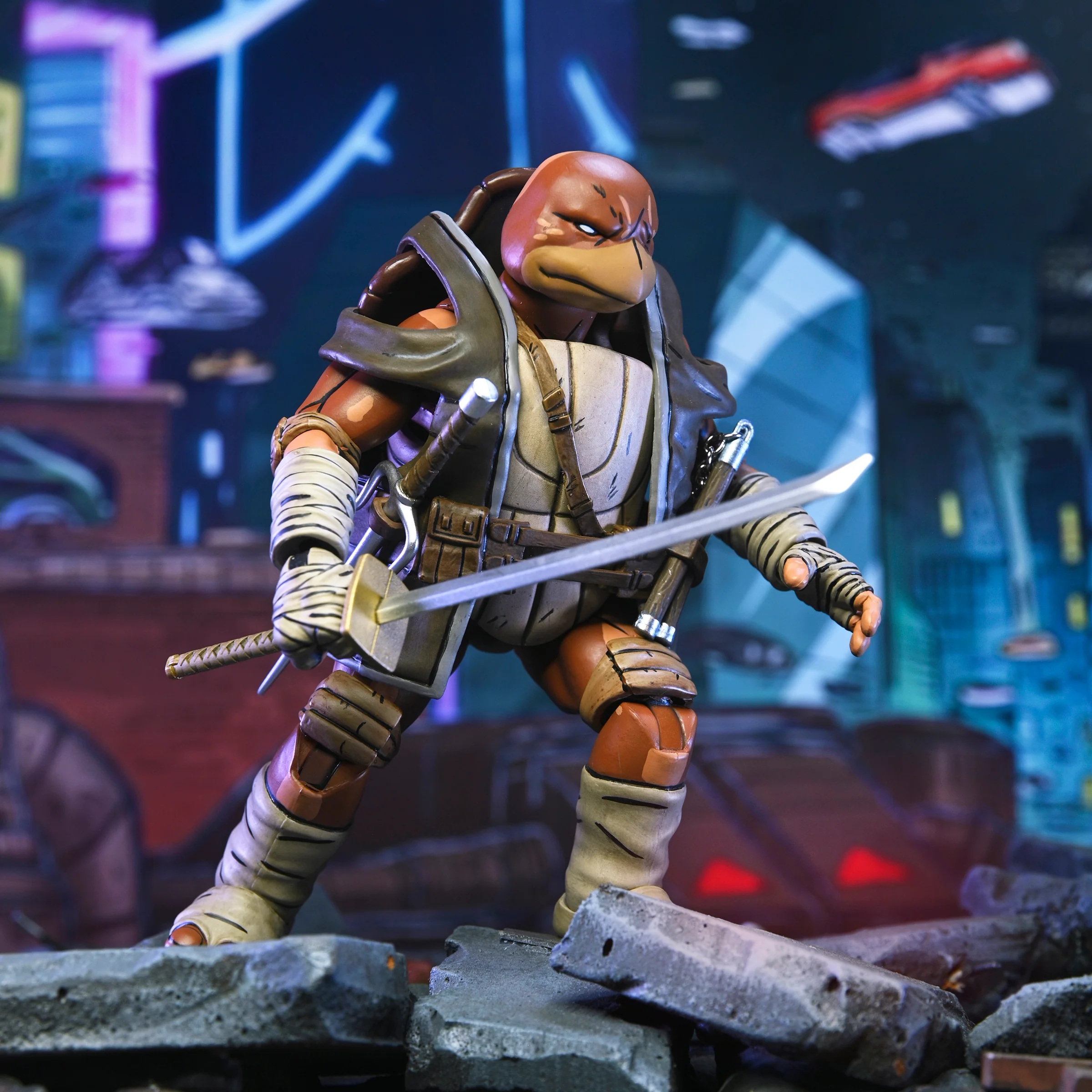 Teenage Mutant Ninja Turtles (The Last Ronin) - Ultimate Moja, Odyn, Uno & Yi 7” Scale Action Figure Bundle - Image 8