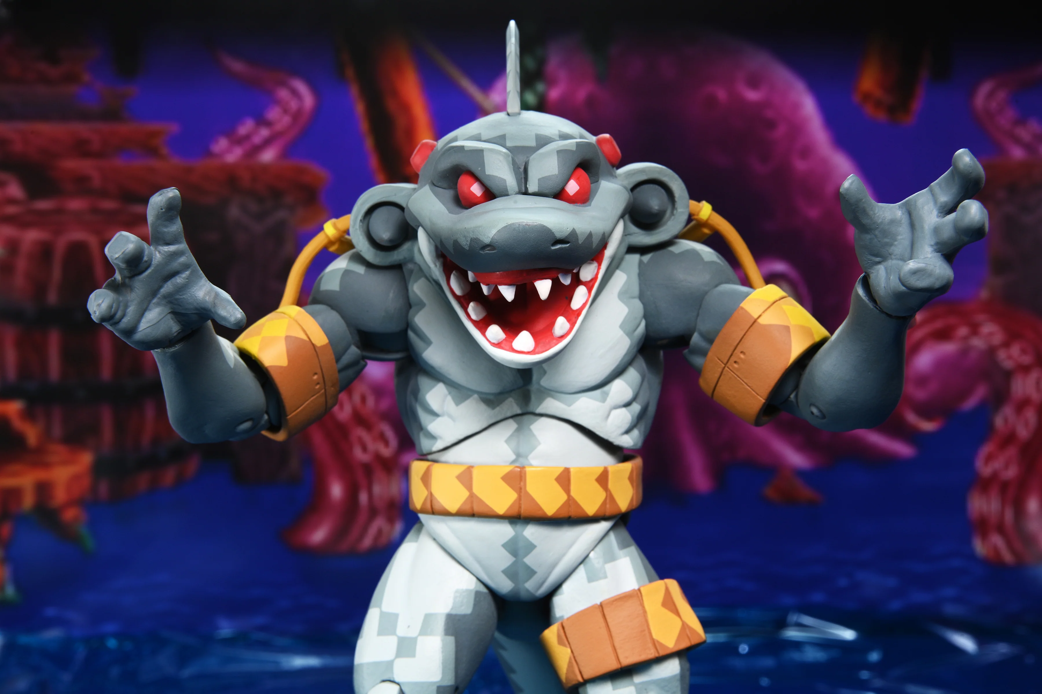 Teenage Mutant Ninja Turtles: Tournament Fighters - Armaggon 7" Scale Action Figure - Image 16